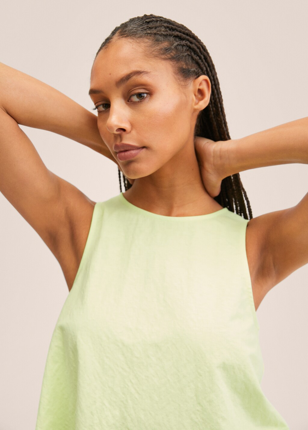 Flowy crop top - Details of the article 1