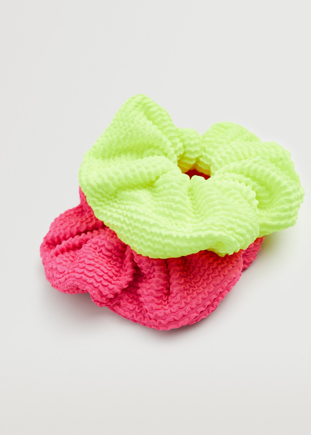 2-pack texture scrunchies - Medium plane