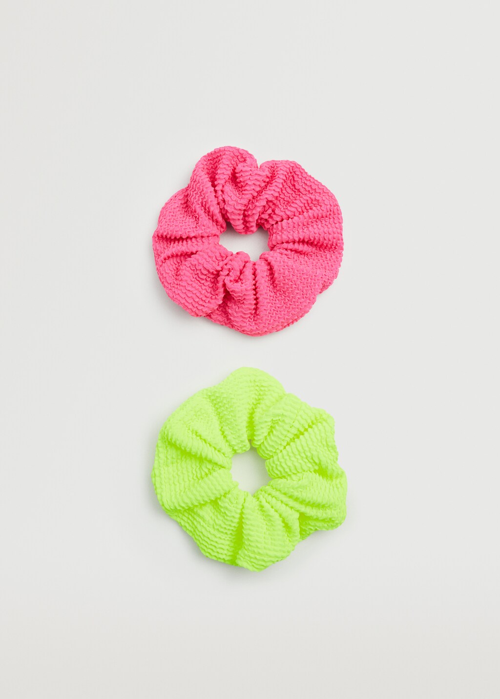 2-pack texture scrunchies - Article without model