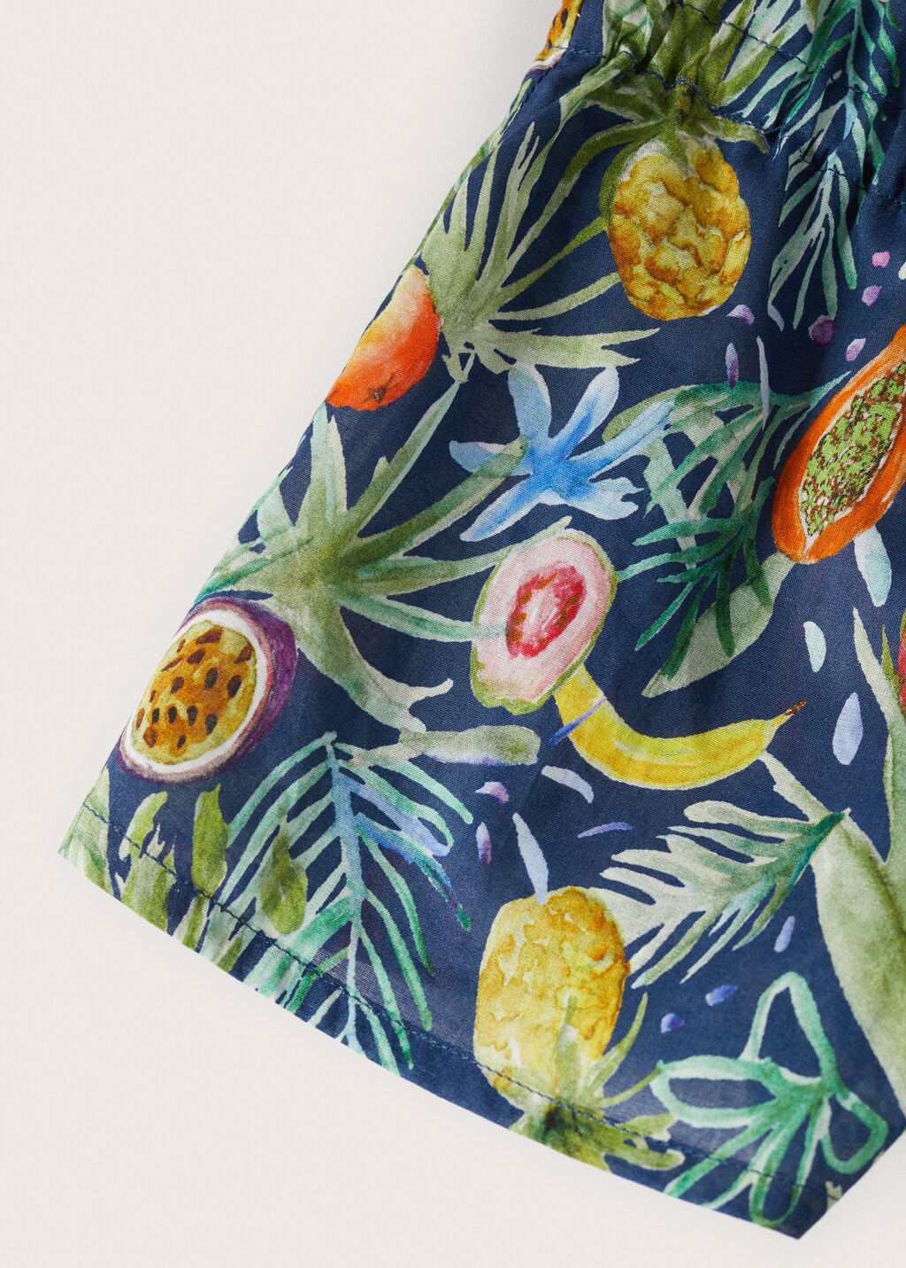 Shorts mit Tropen-Print - Detail des Artikels 9