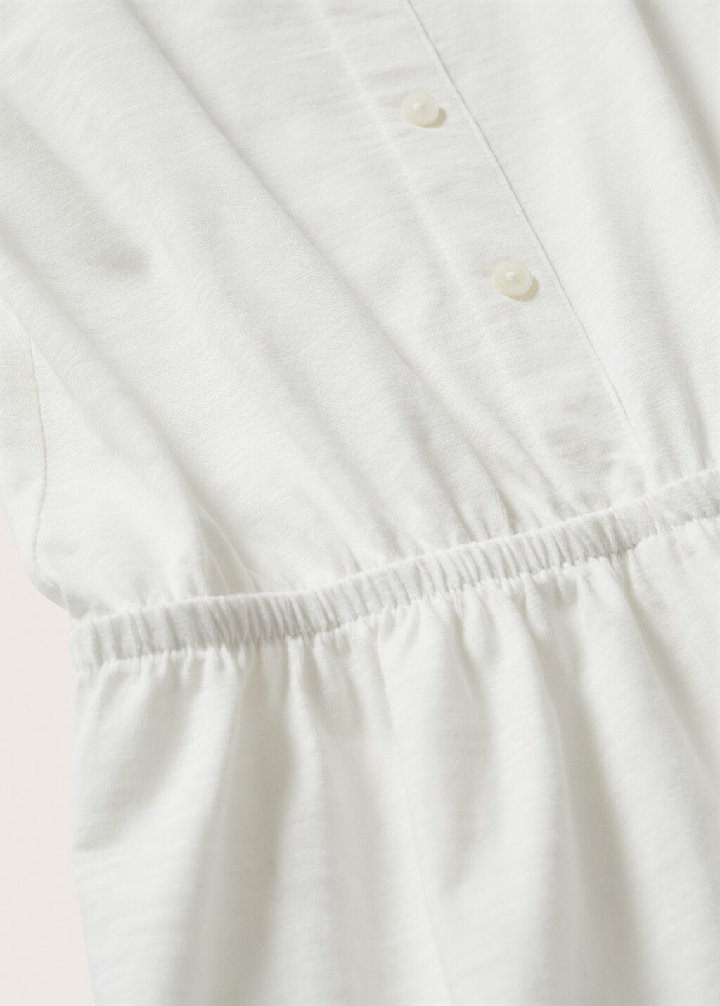 Cotton short jumpsuit - Details of the article 8