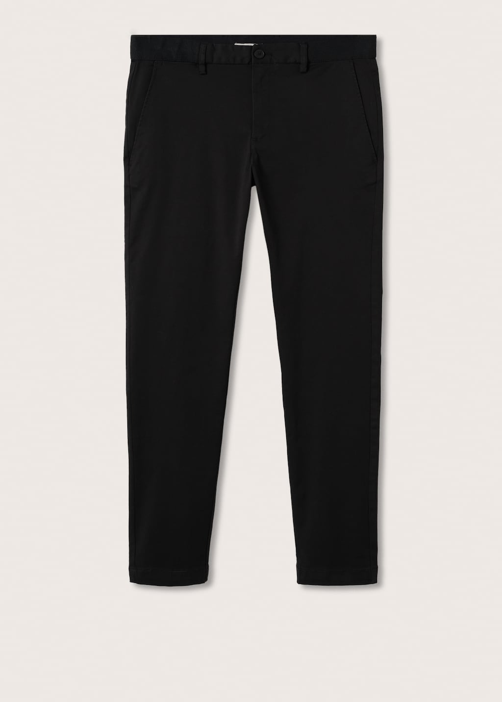 Cotton tapered crop pants - Article without model