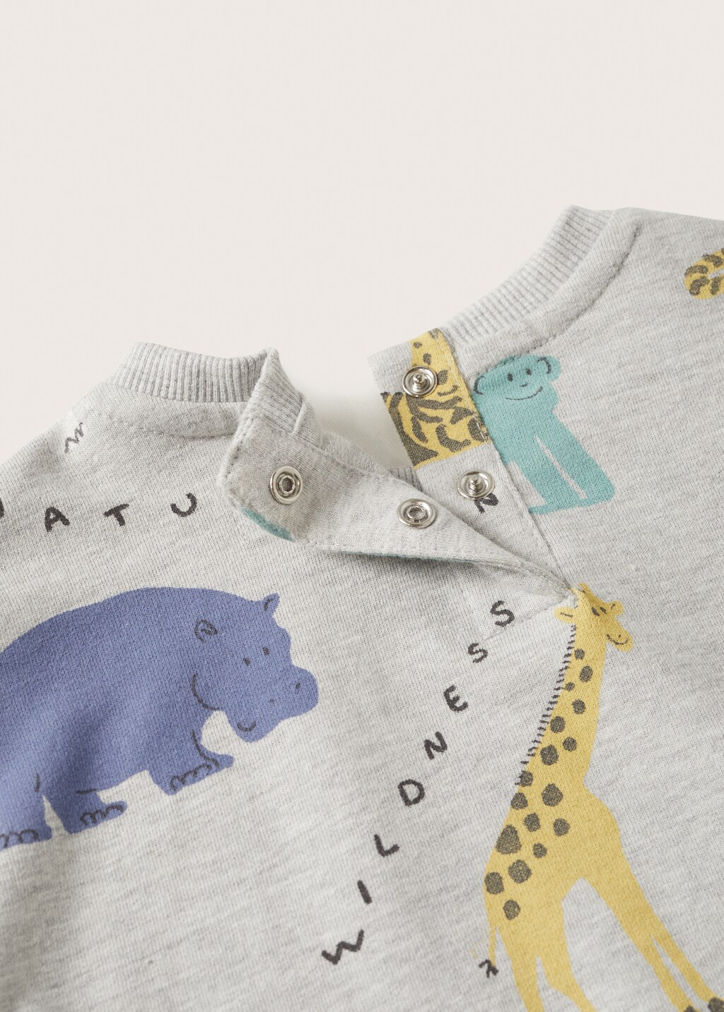 Sweatshirt mit Animal-Print - Detail des Artikels 9