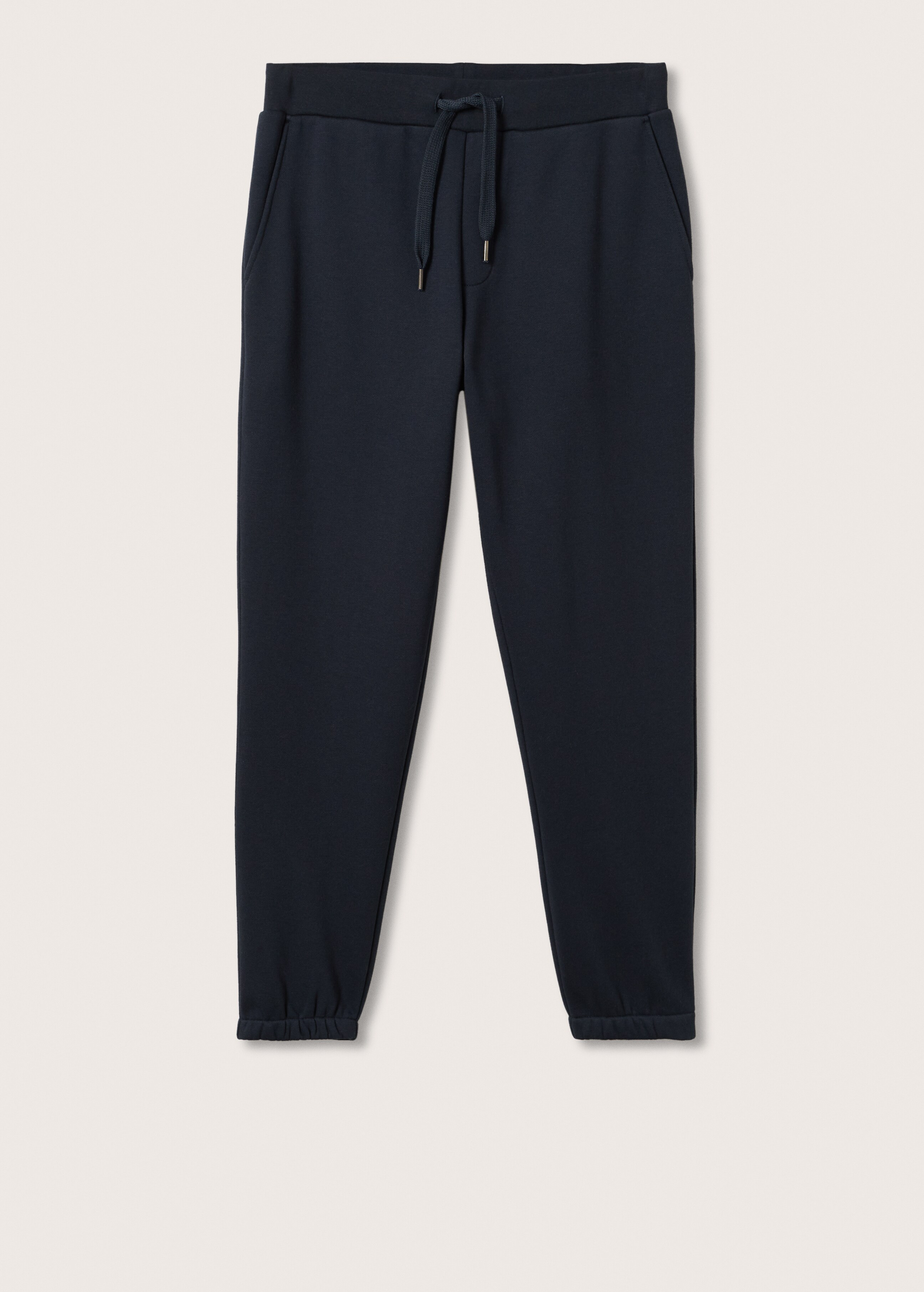 Sustainable cotton jogger trousers - Article without model