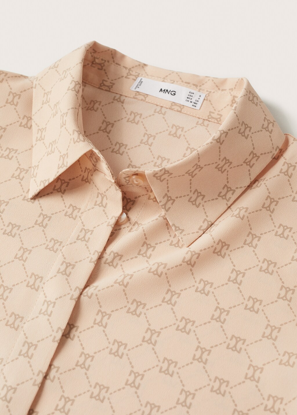 Printed flowy shirt - Details of the article 8