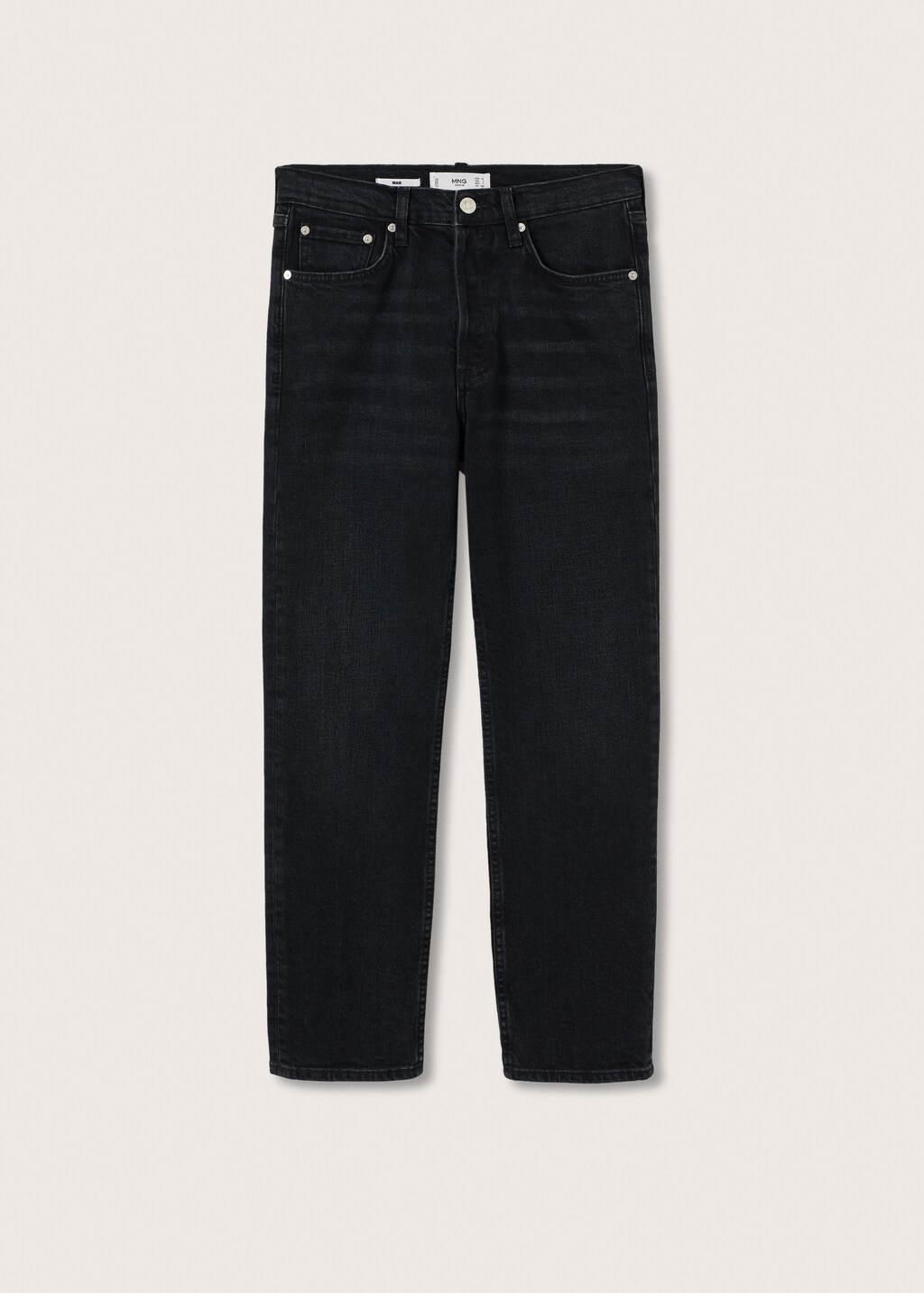 Slim mid-rise cropped jeans - Article without model