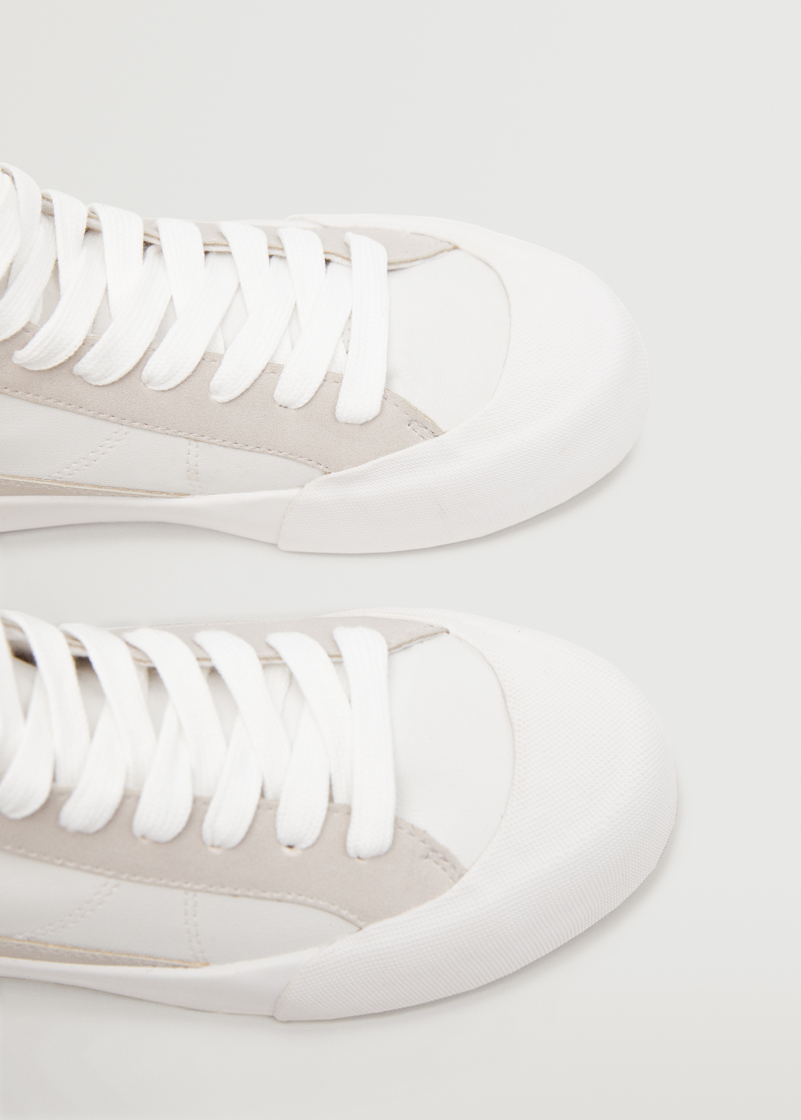 Lace-up high-top trainers - Details of the article 2