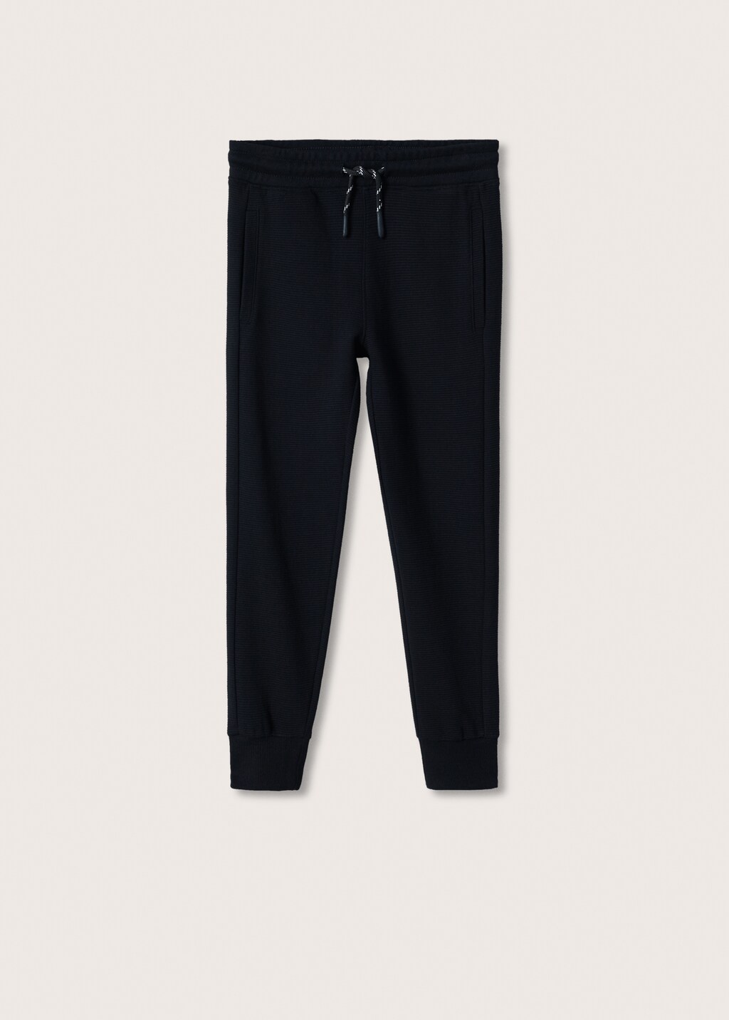 Textured jogger pants - Article without model