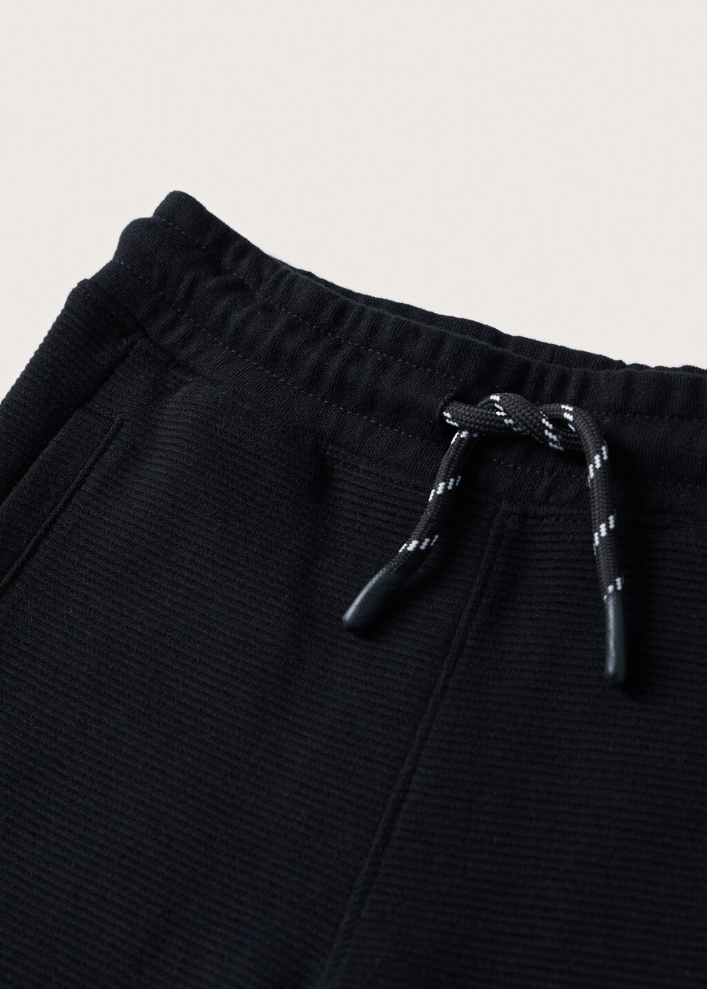 Textured jogger pants - Details of the article 8