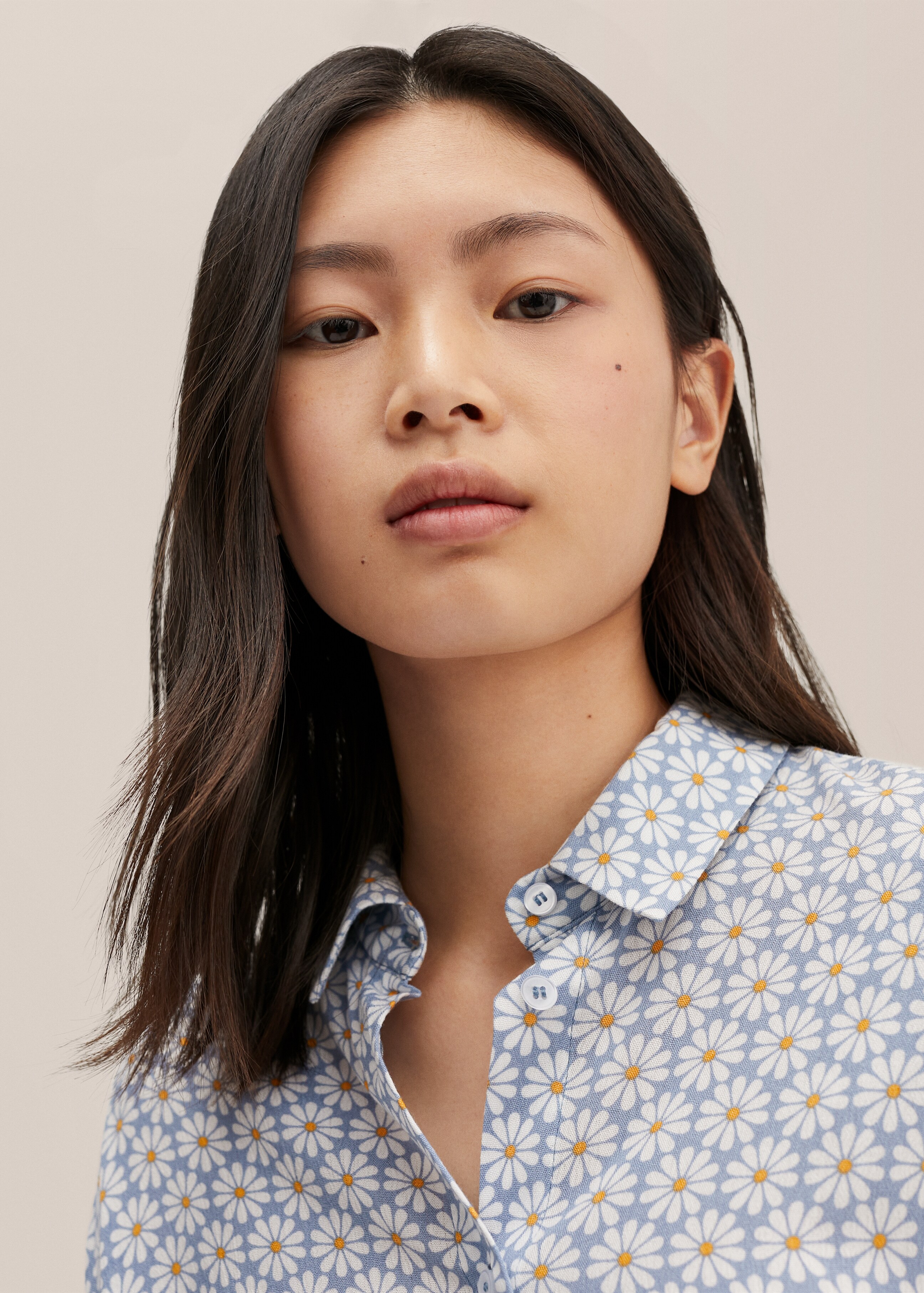 Floral print shirt - Details of the article 2
