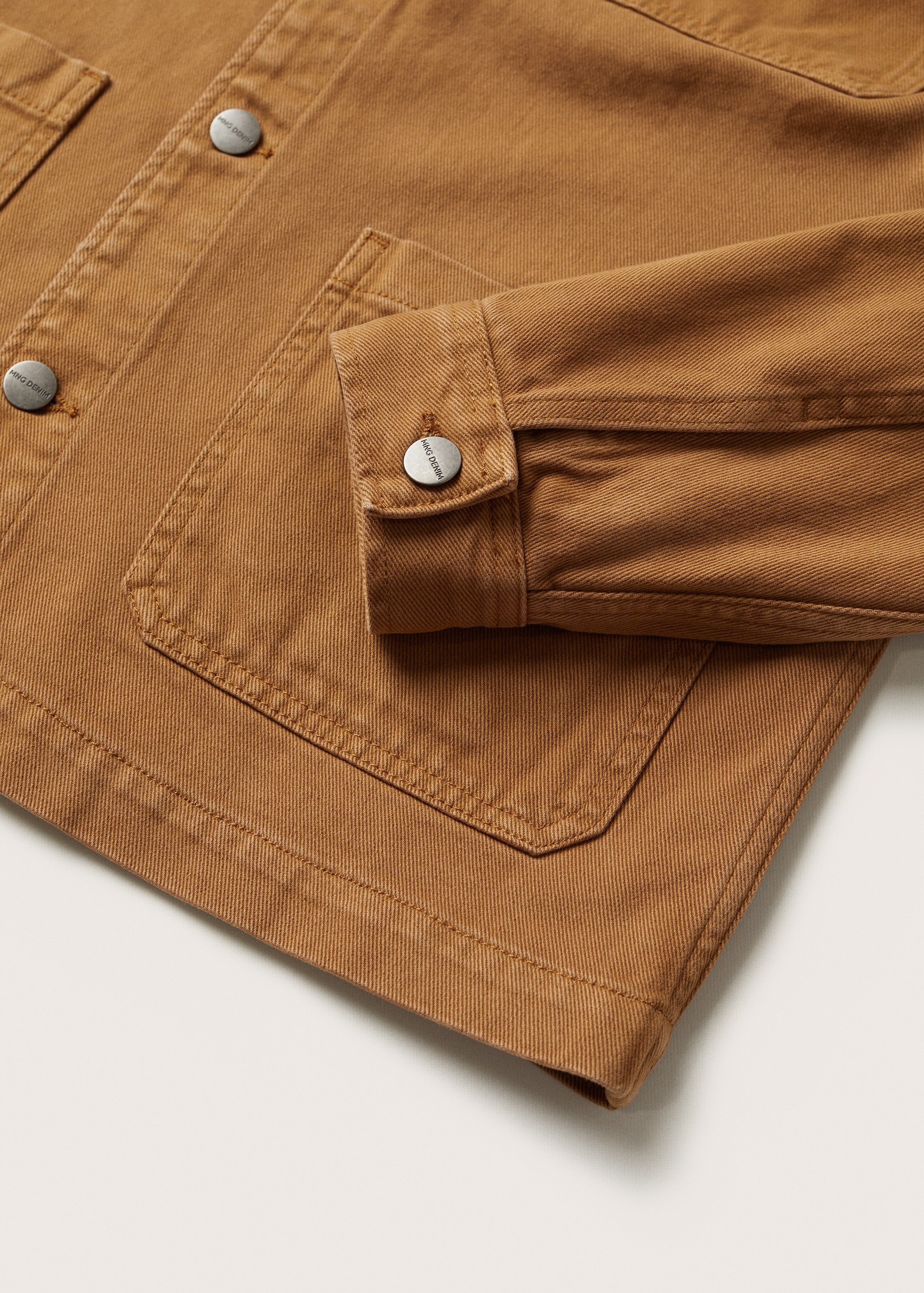Denim worker overshirt - Details of the article 7