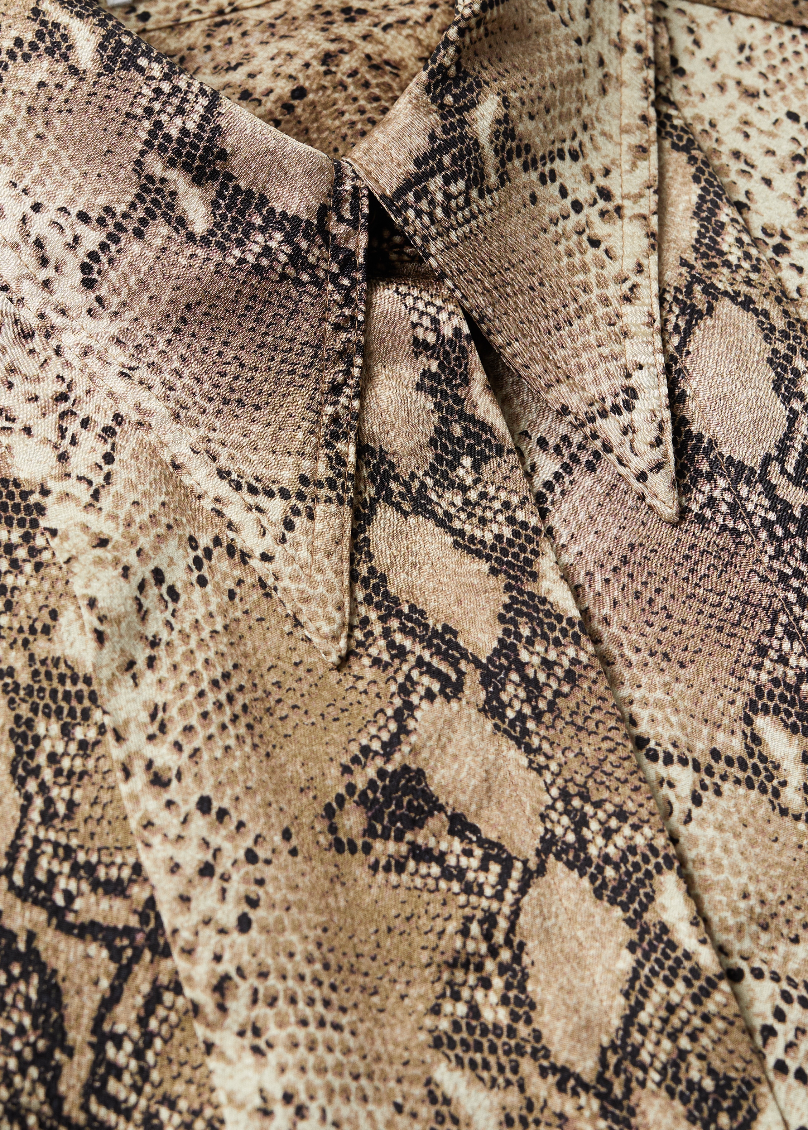 Animal print jumpsuit - Details of the article 8