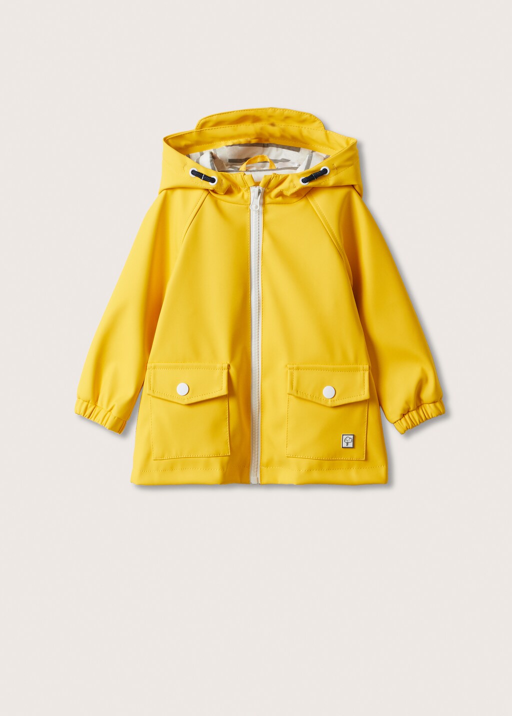 Hooded water-repellent parka - Article without model