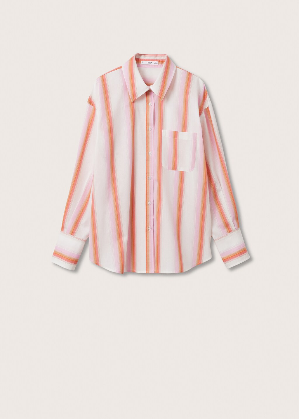 Striped cotton shirt - Article without model