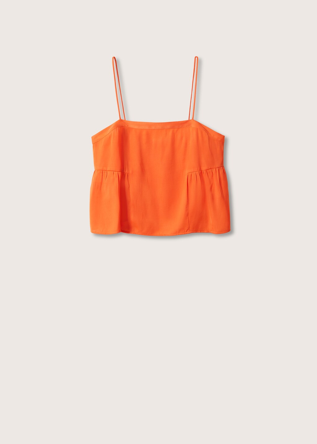 Spaghetti strap top Women MANGO OUTLET USA