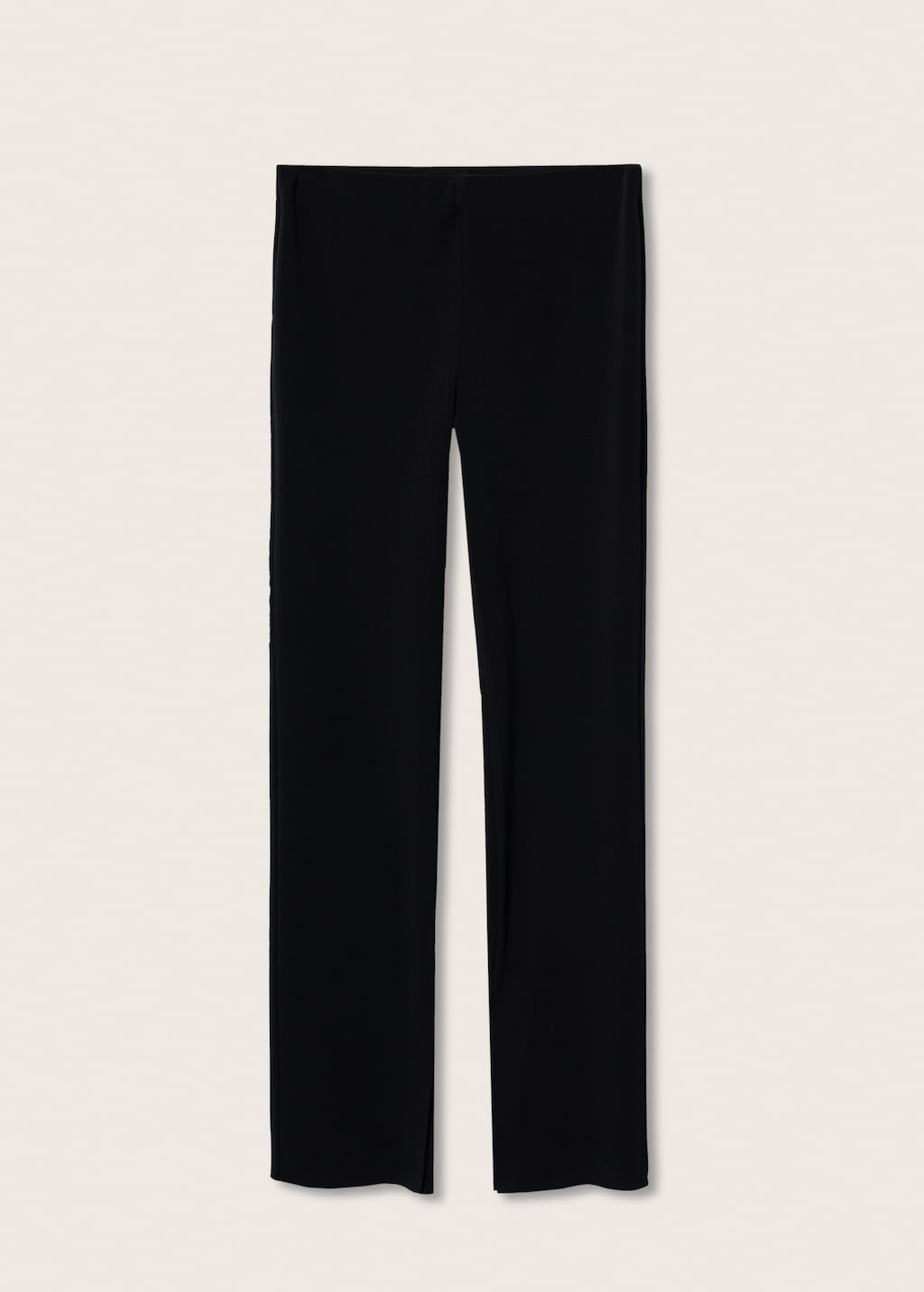 Side slit flowy pants - Women | MANGO OUTLET USA