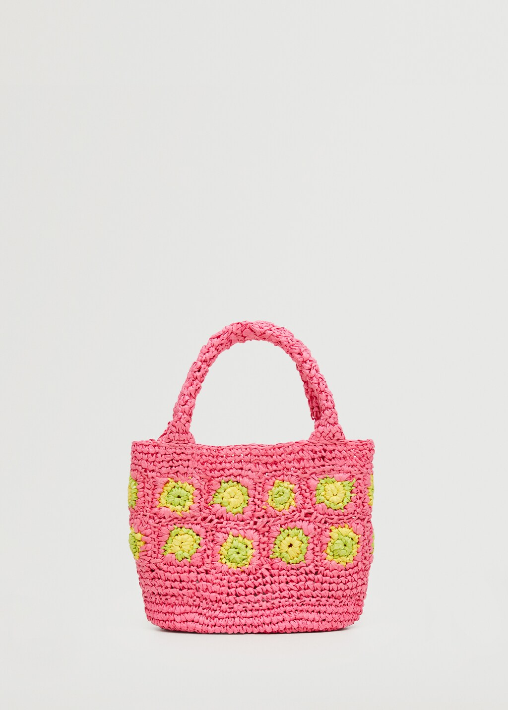 Raffia shopper bag - Article without model