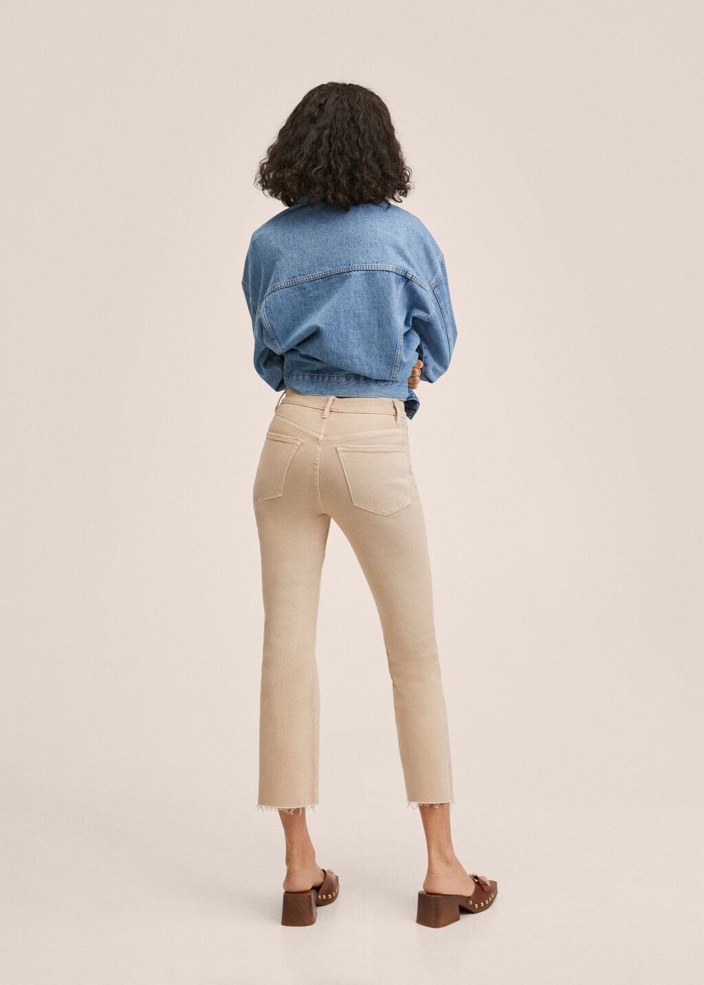 High-waist bootcut jeans - Reverse of the article