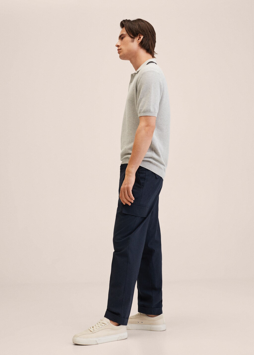 Linen cargo pants - Details of the article 2