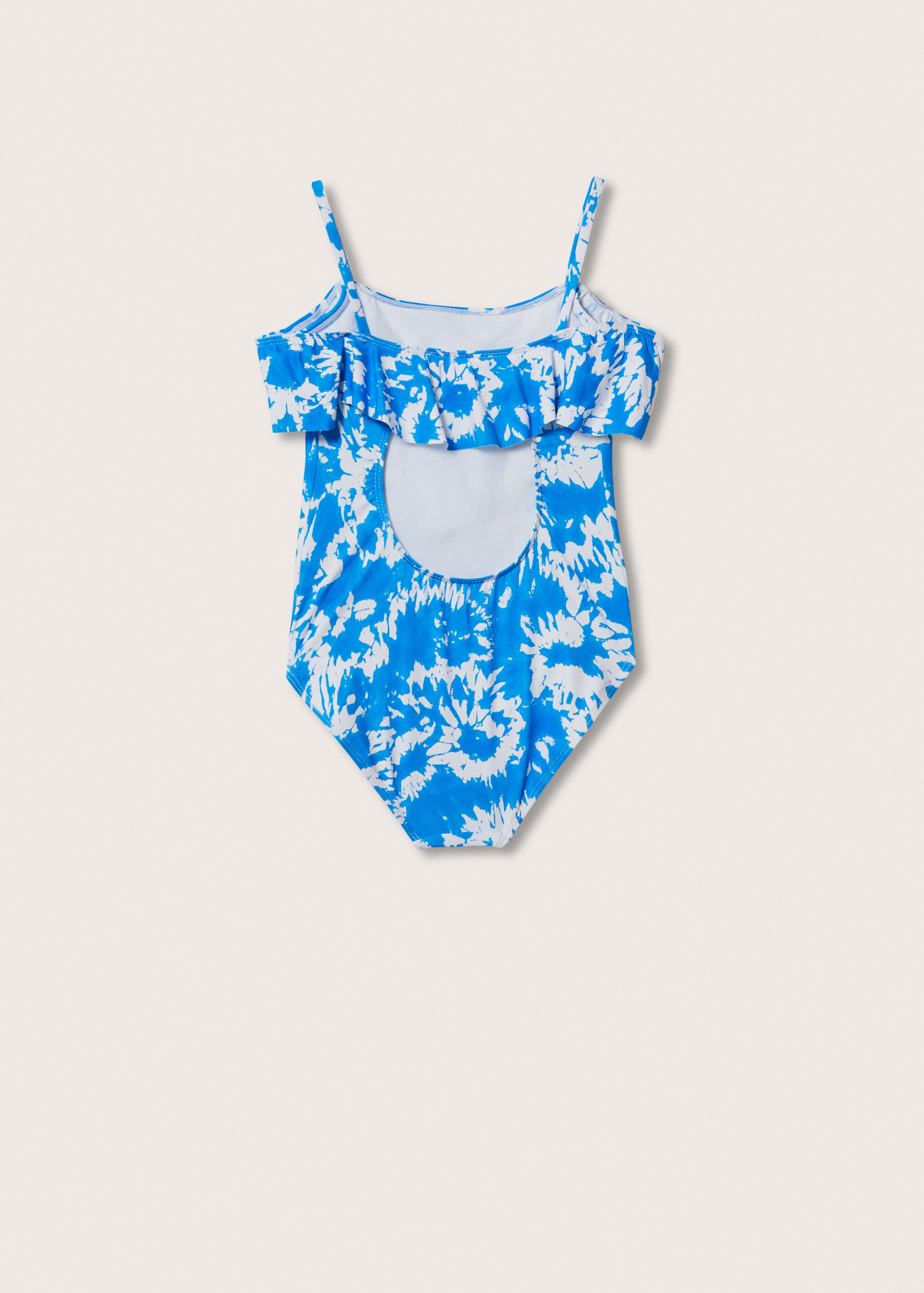Tie-dye print swimsuit - Reverse of the article
