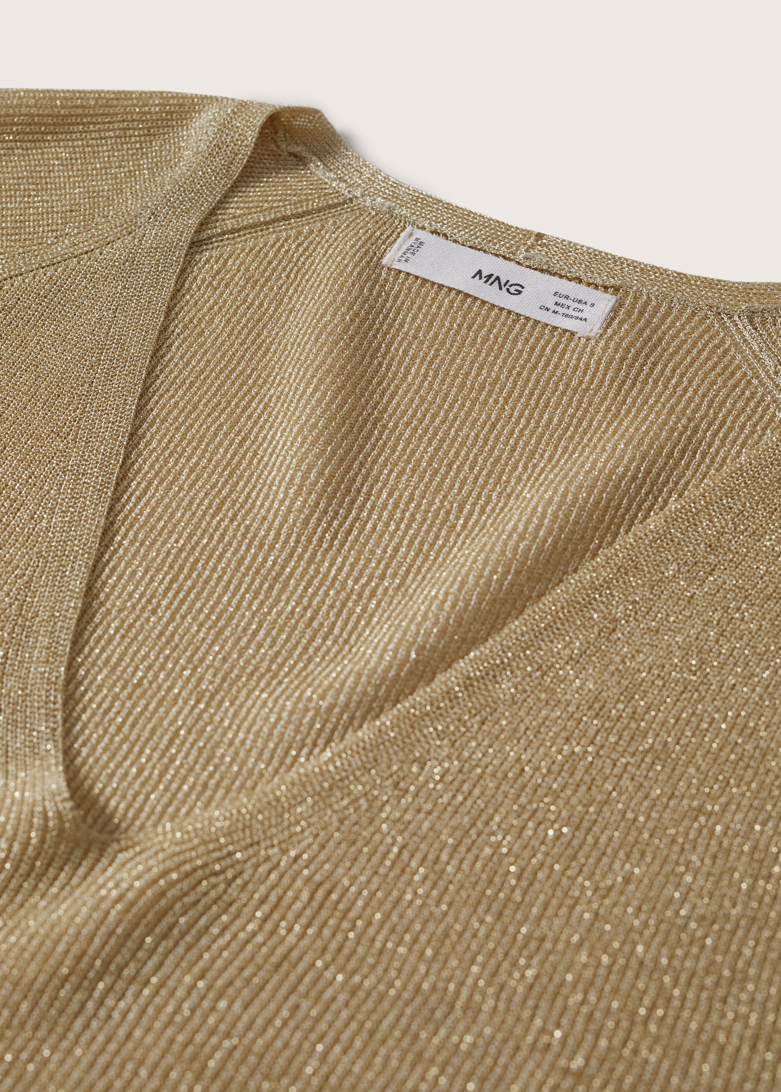 Lurex knitted sweater - Details of the article 8