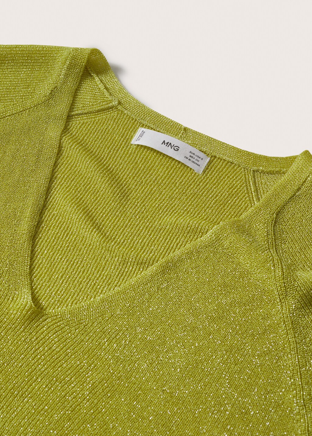 Lurex knitted sweater - Details of the article 8