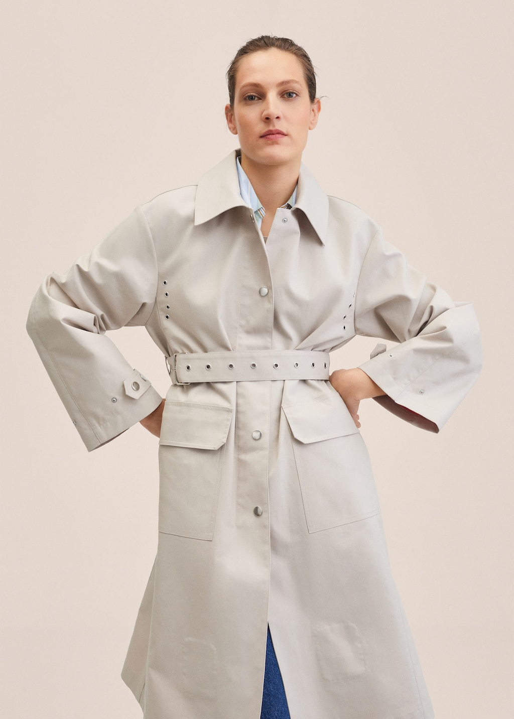 Trench femme mango discount outlet