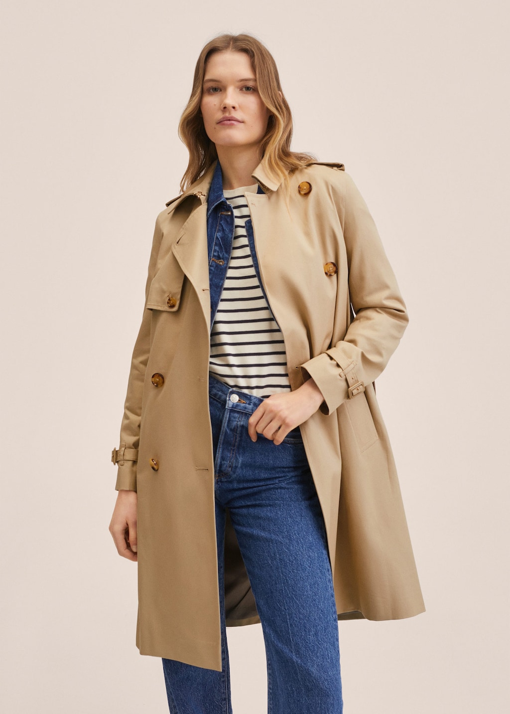 Trench mango online femme