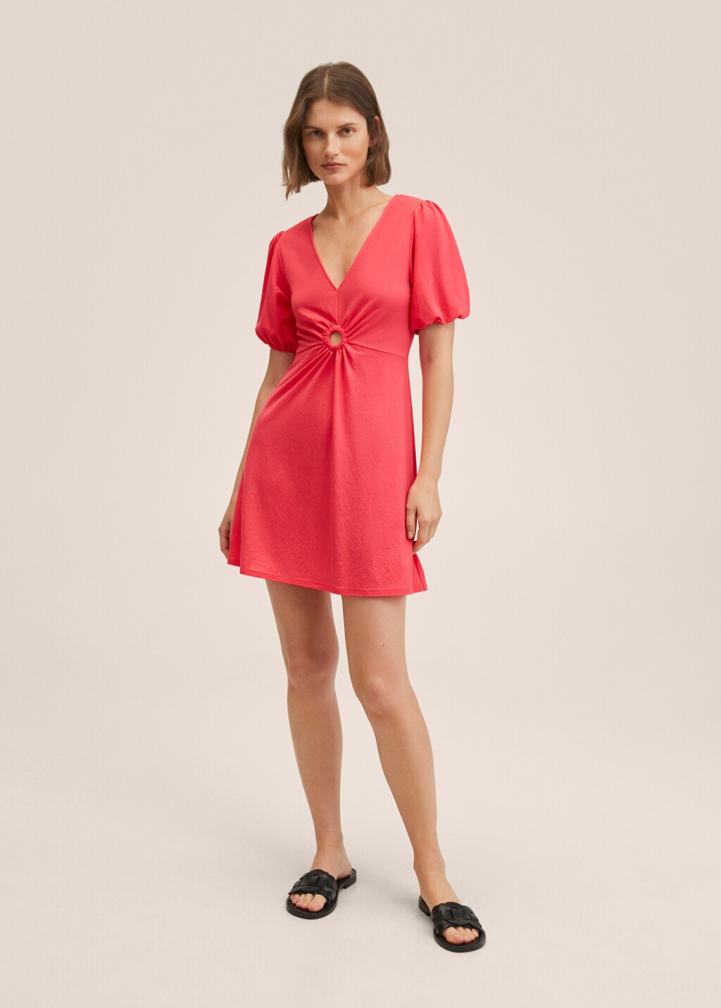 Puffed sleeves dress - General plane