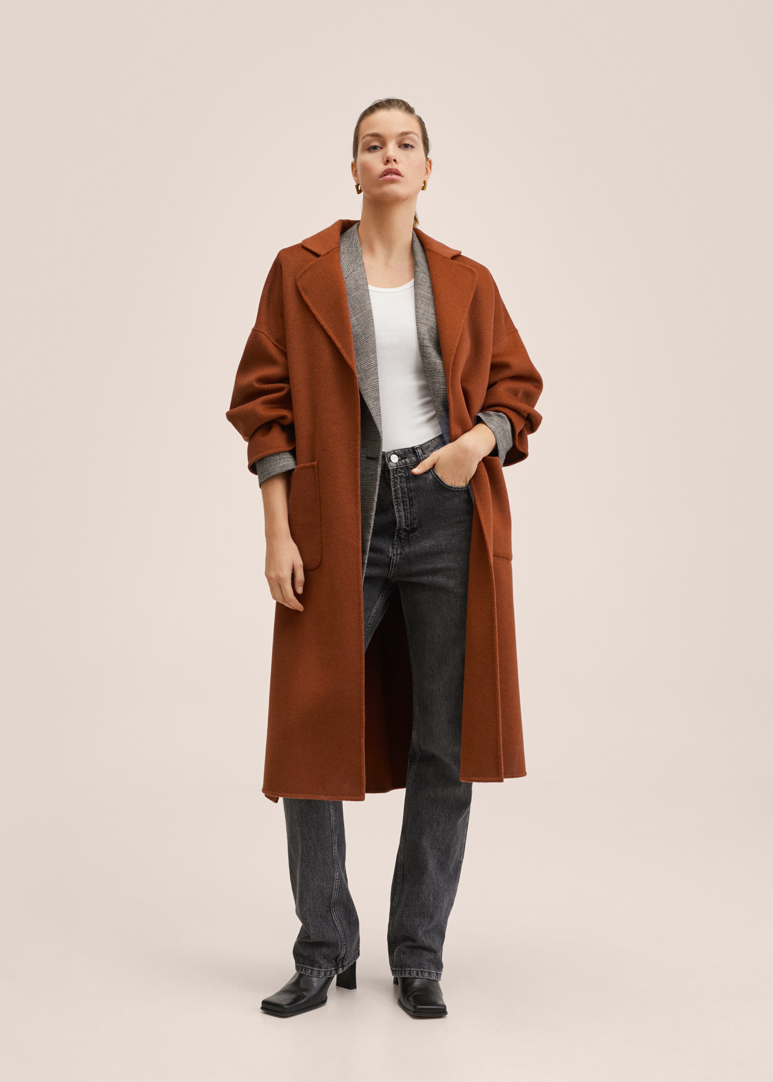 Handmade wool coat - General plane