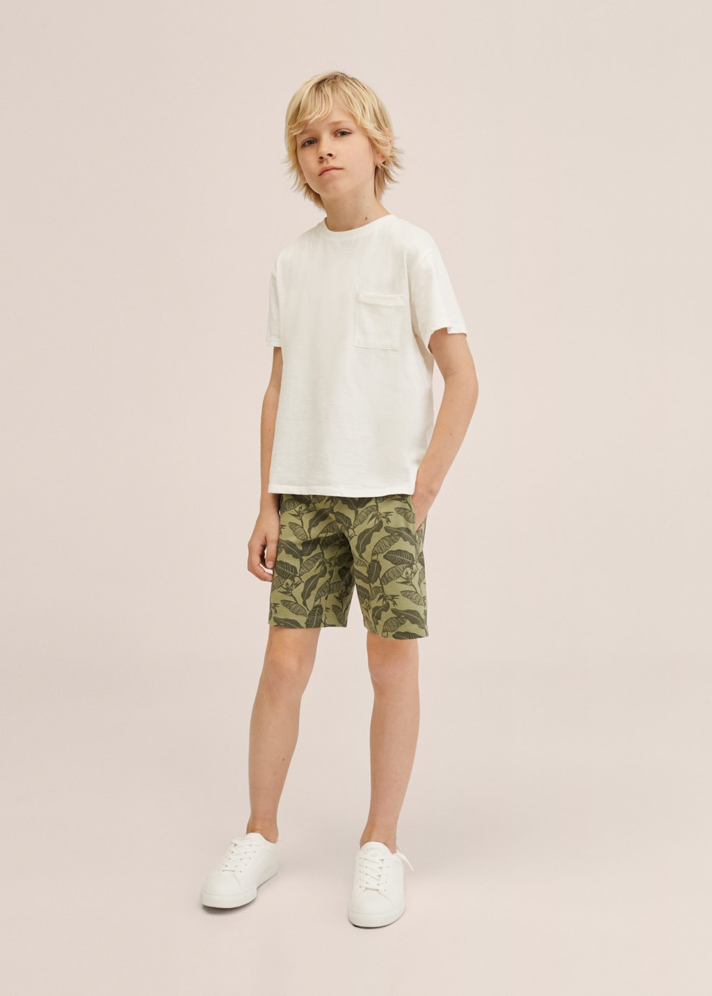 Mango bermudas online niño