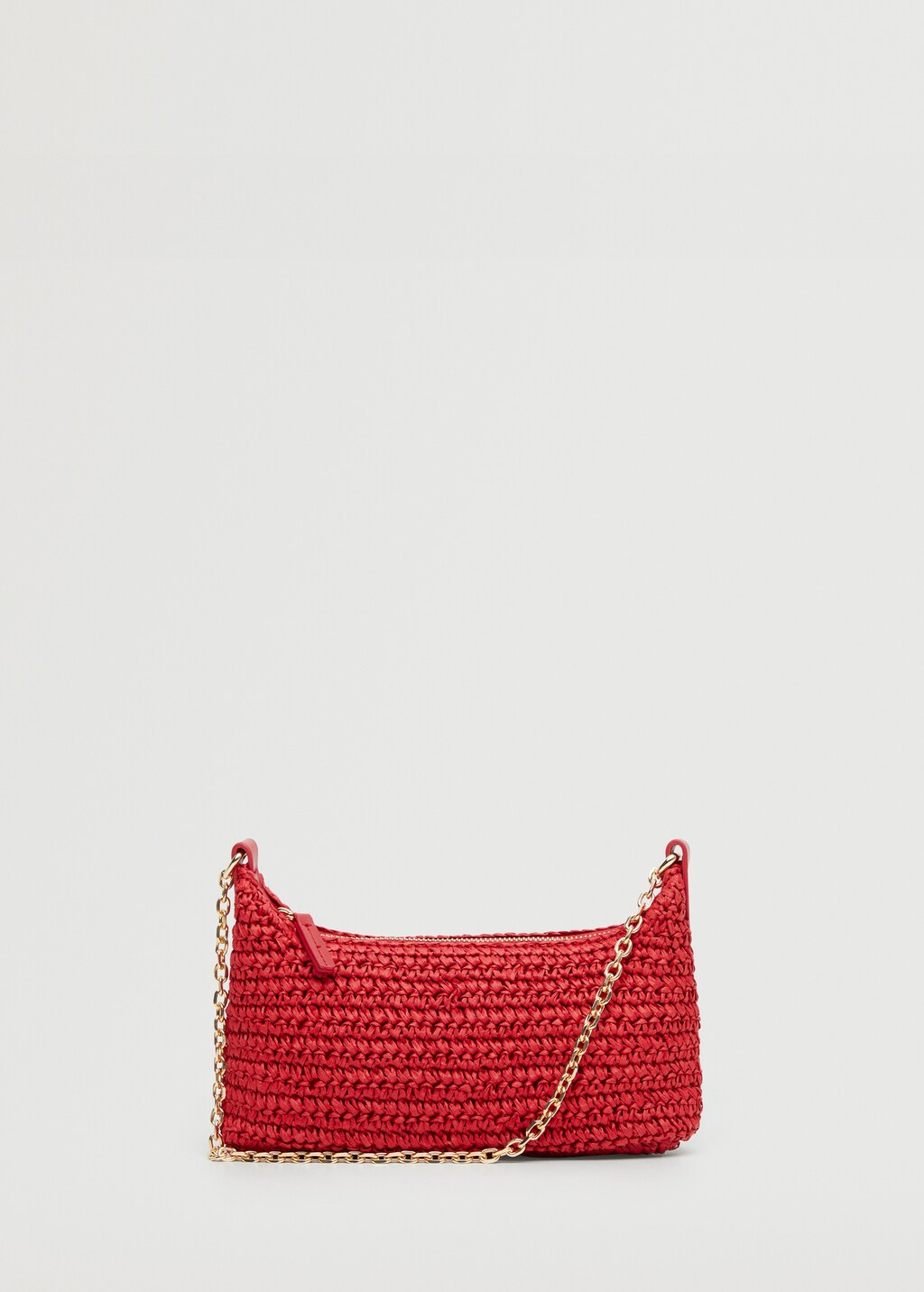 Raffia shoulder bag - Article without model