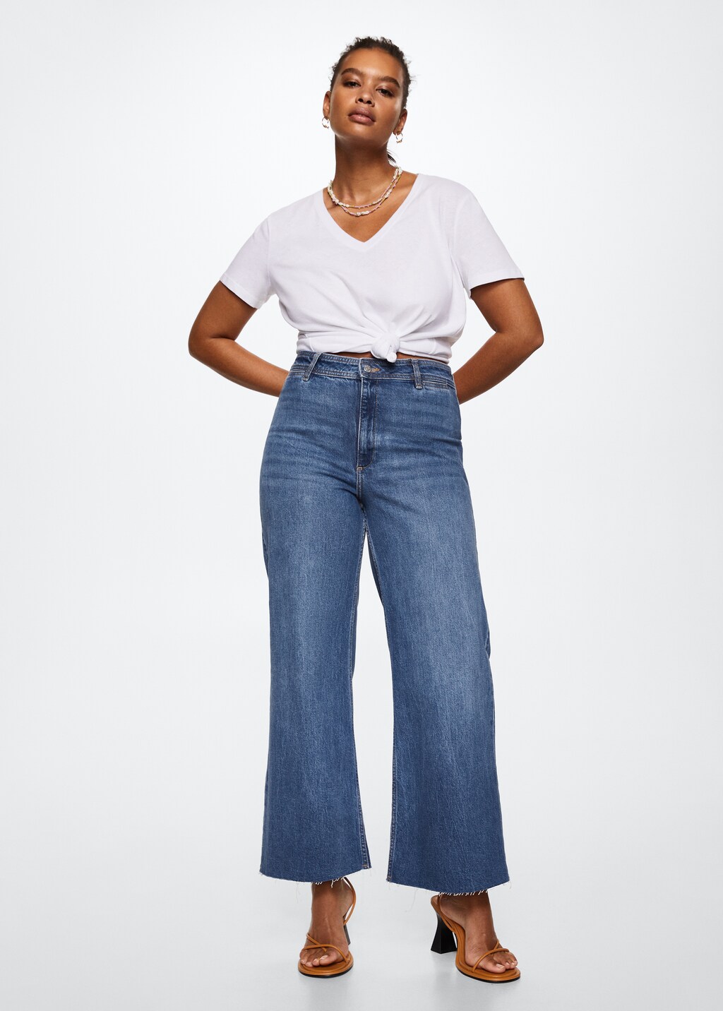 Culotte-Jeans mit hohem Bund - Detail des Artikels 5