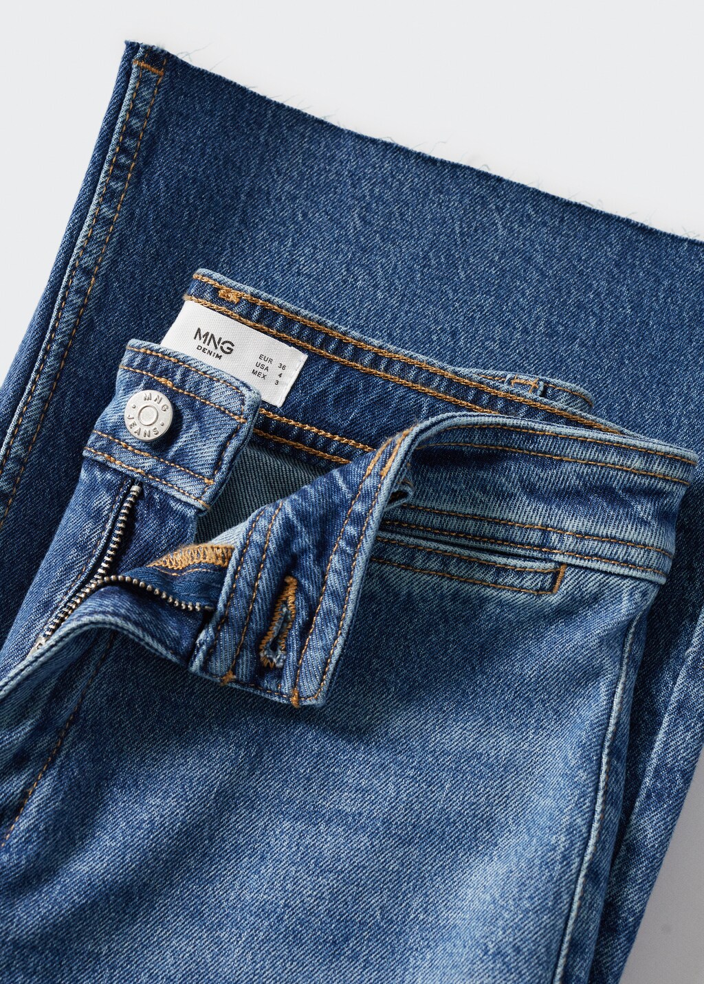 Culotte-Jeans mit hohem Bund - Detail des Artikels 8