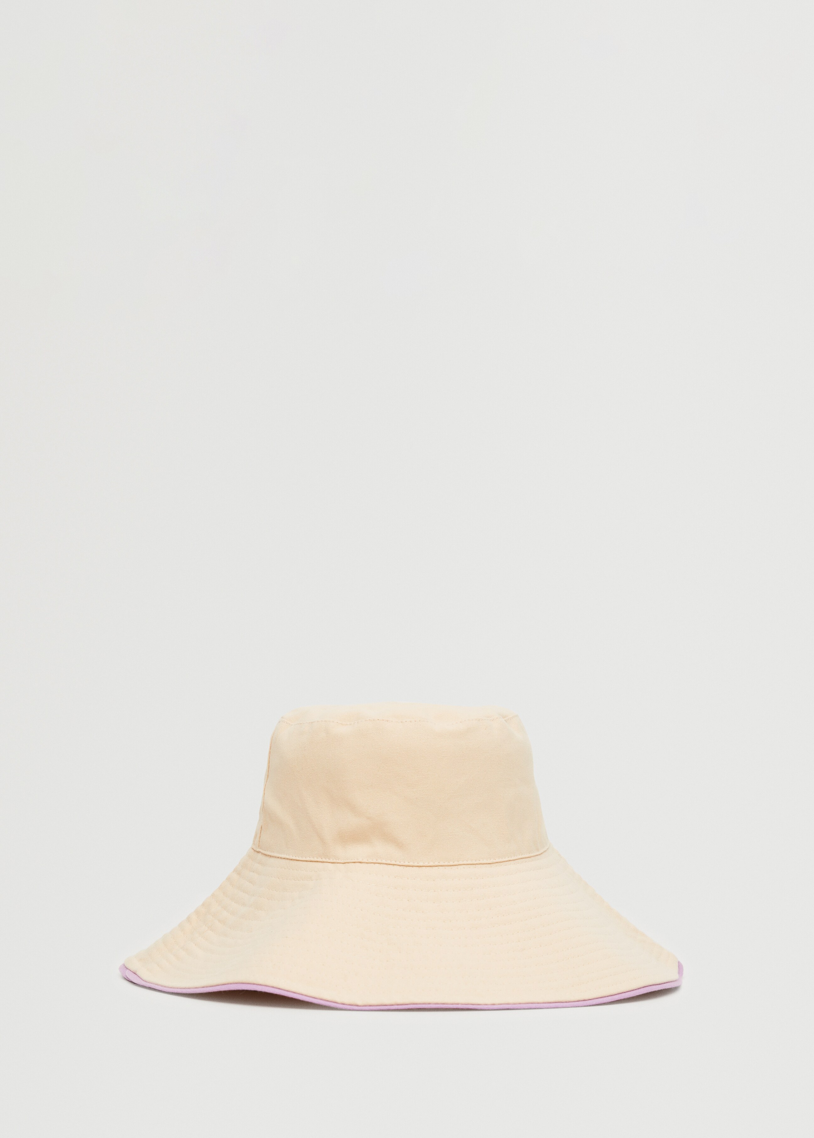 Cotton bucket hat - Article without model