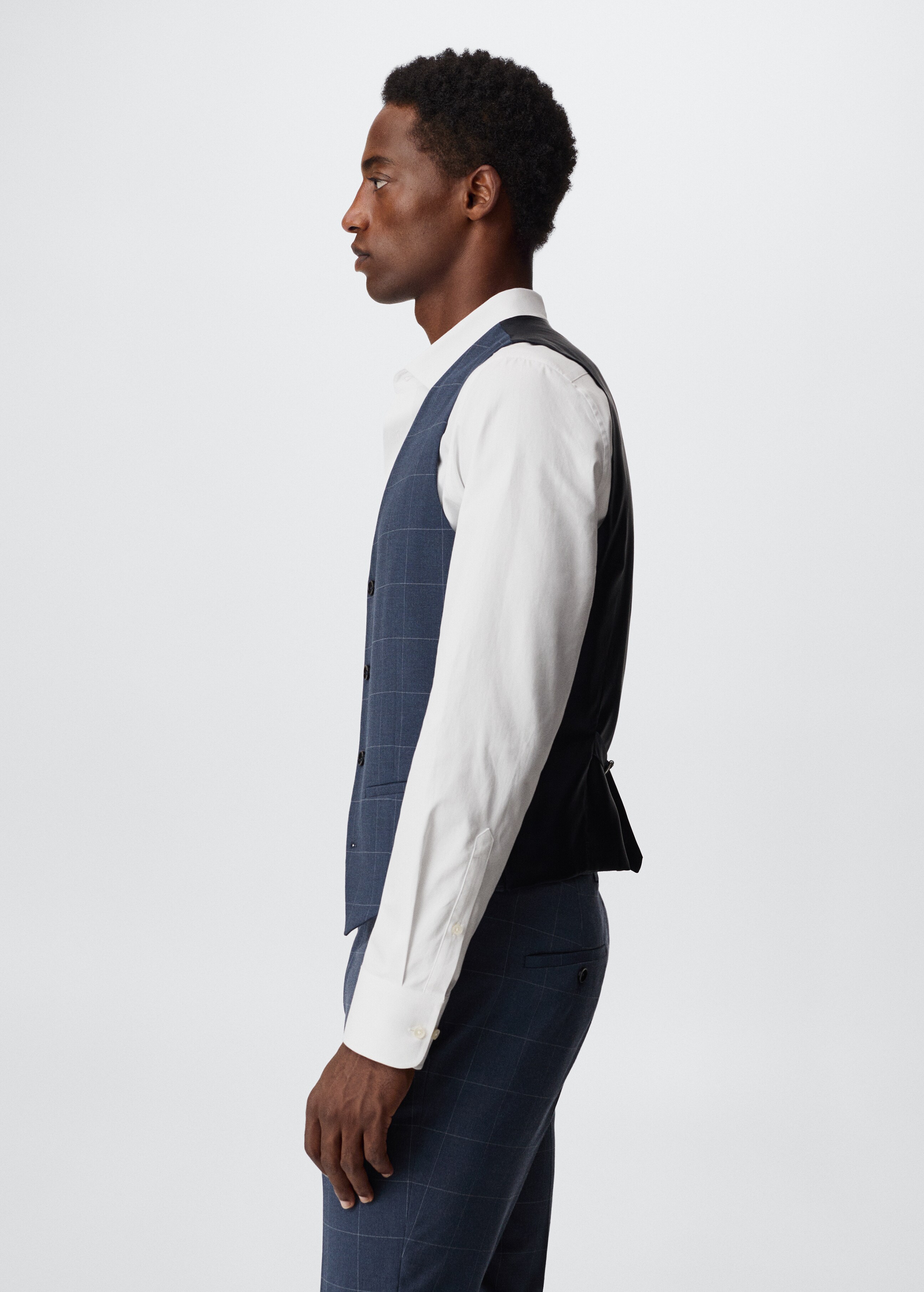 Super slim-fit suit waistcoat - Details of the article 6