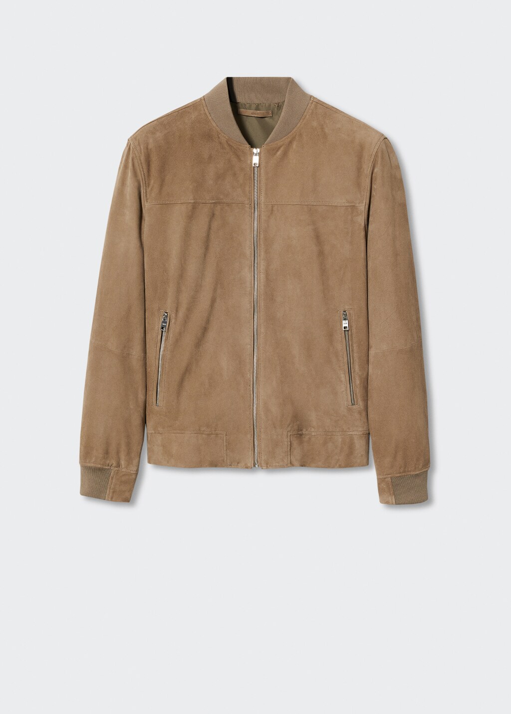 Suede bomber jacket - Article without model