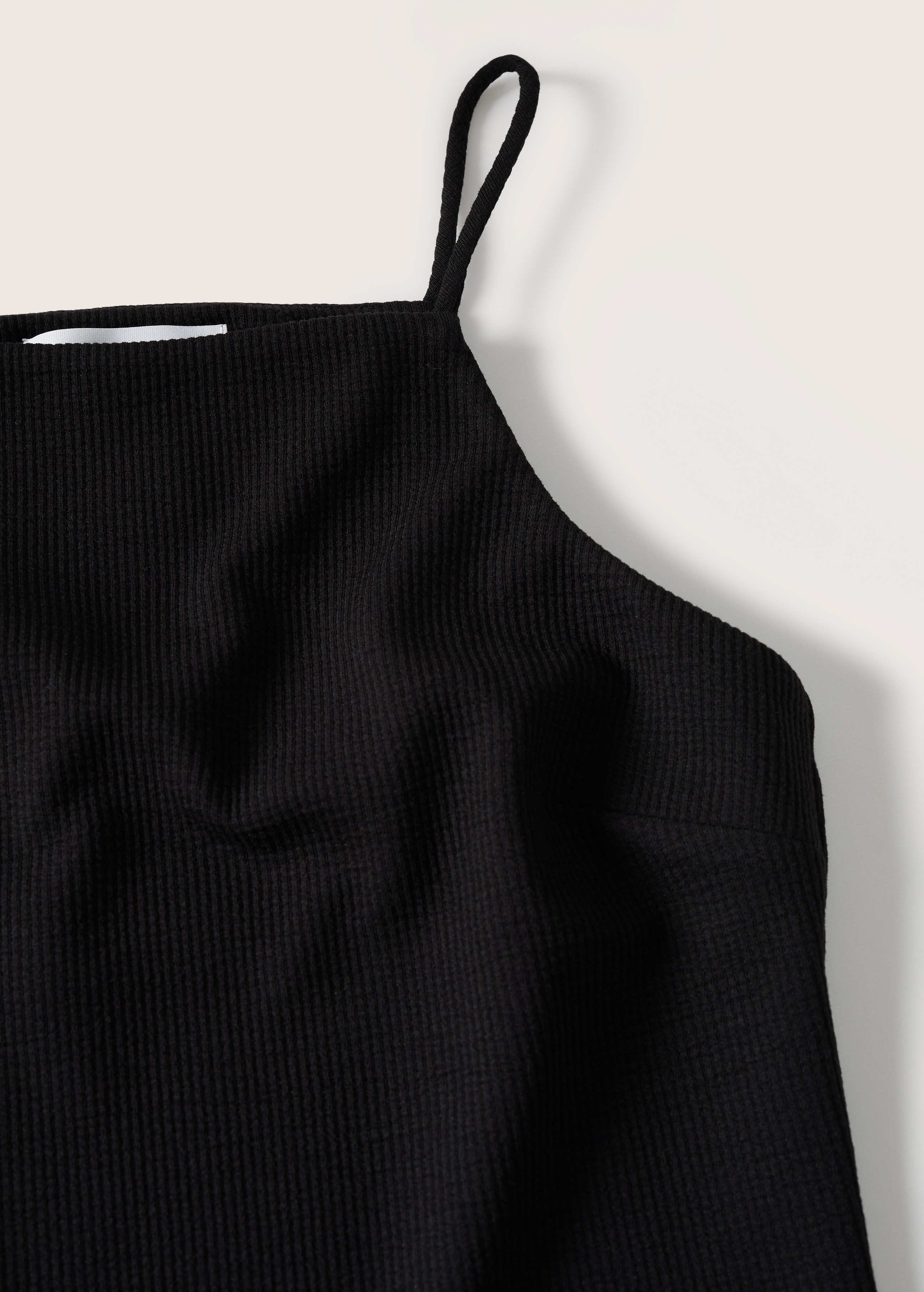 Tailored ribbed dress - Details of the article 8