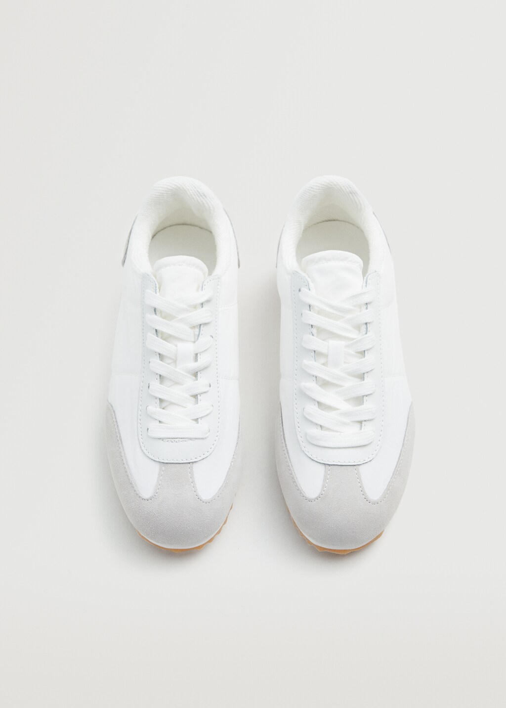 Leather mixed sneakers - Details of the article 4