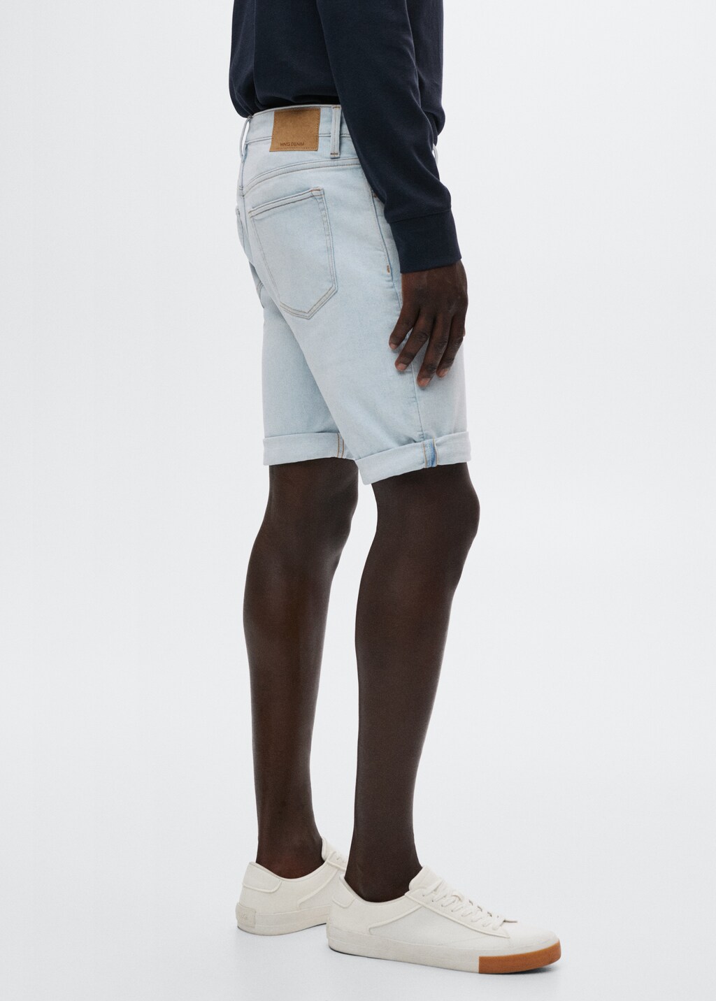 Slim Fit-Jeans-Bermudashorts - Detail des Artikels 2