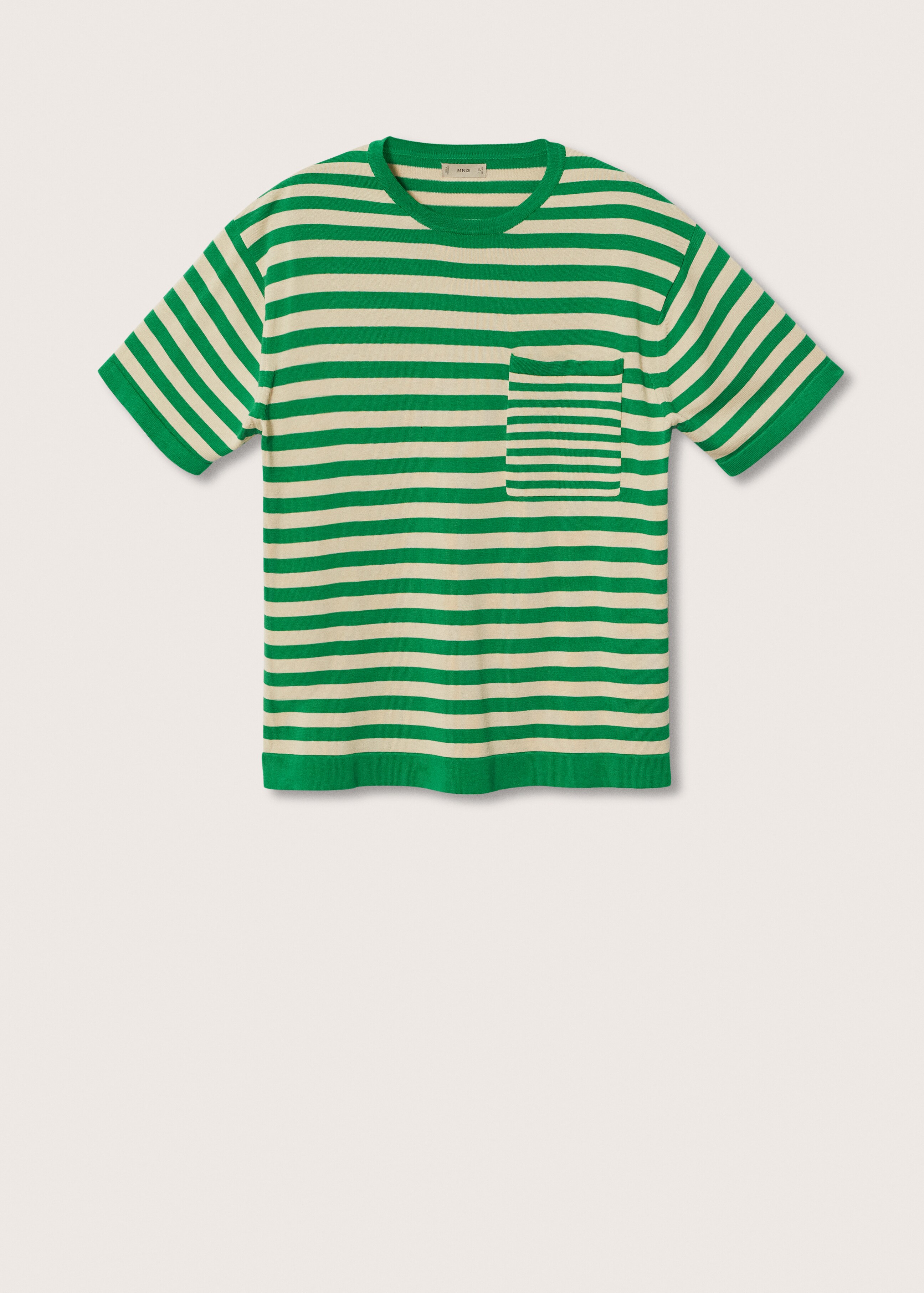 Striped jersey T-shirt - Article without model