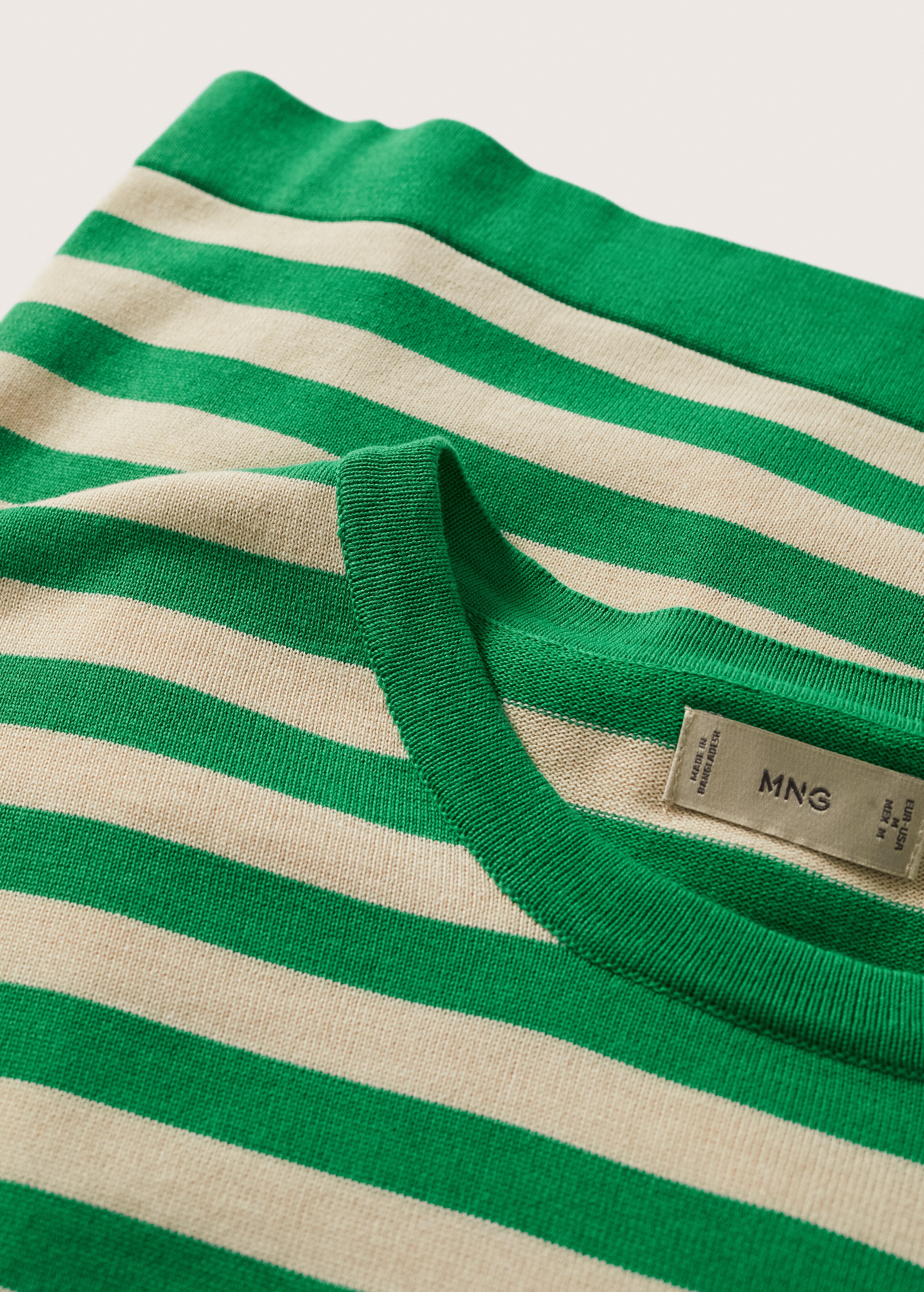 Striped jersey T-shirt - Details of the article 8