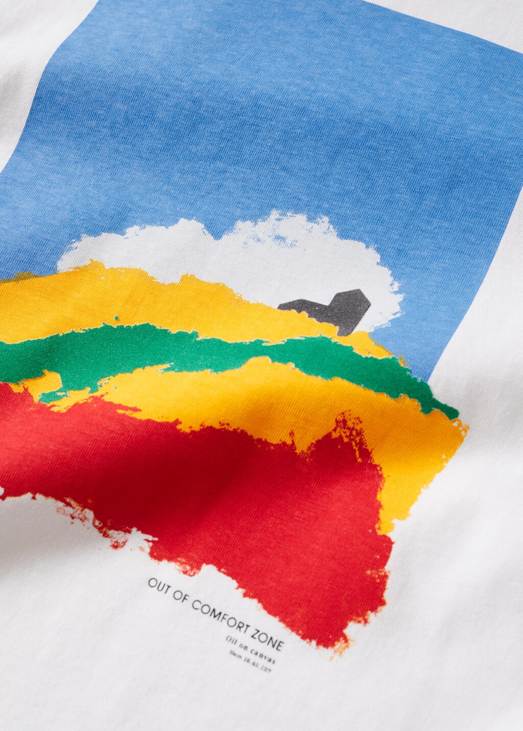 Printed cotton-blend T-shirt - Details of the article 8