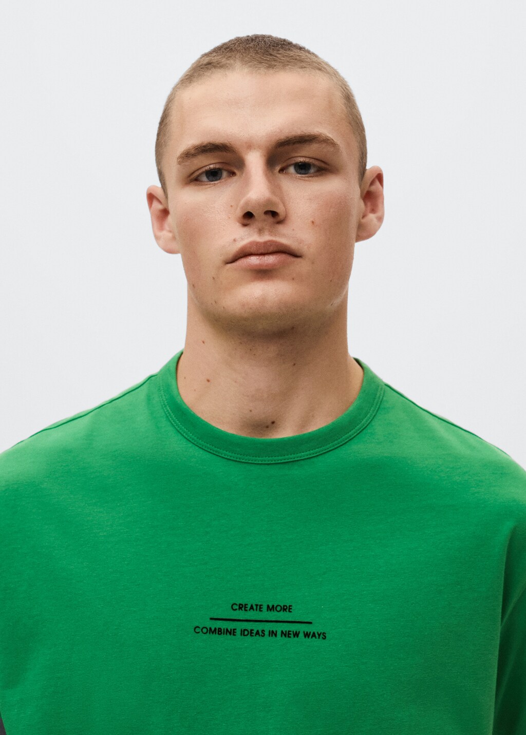 Message cotton T-shirt - Details of the article 1