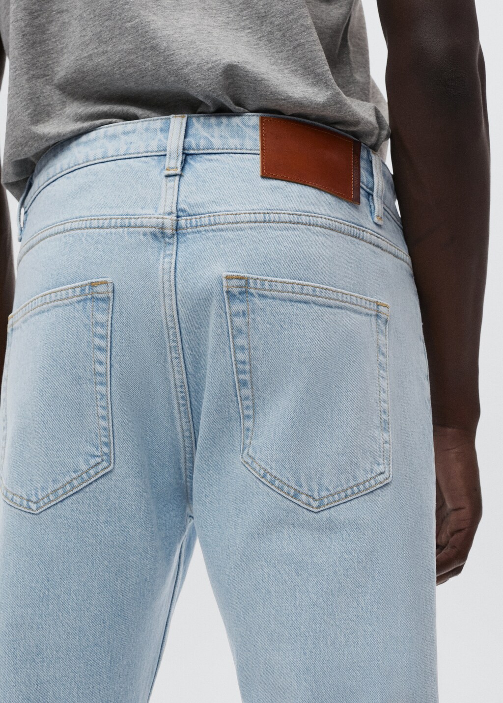 Ben tapered cropped jeans - Details of the article 3