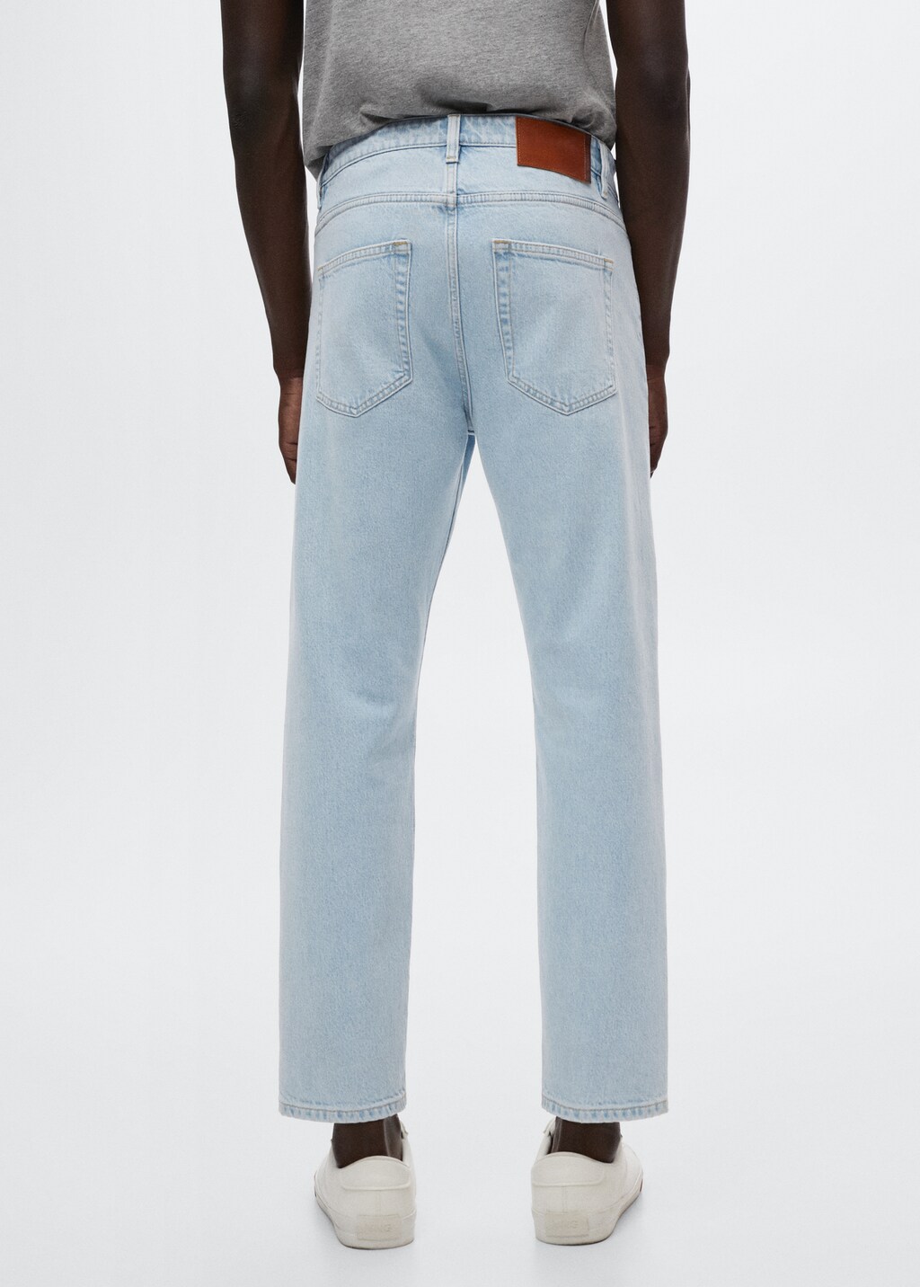 Ben tapered cropped jeans - Reverse of the article