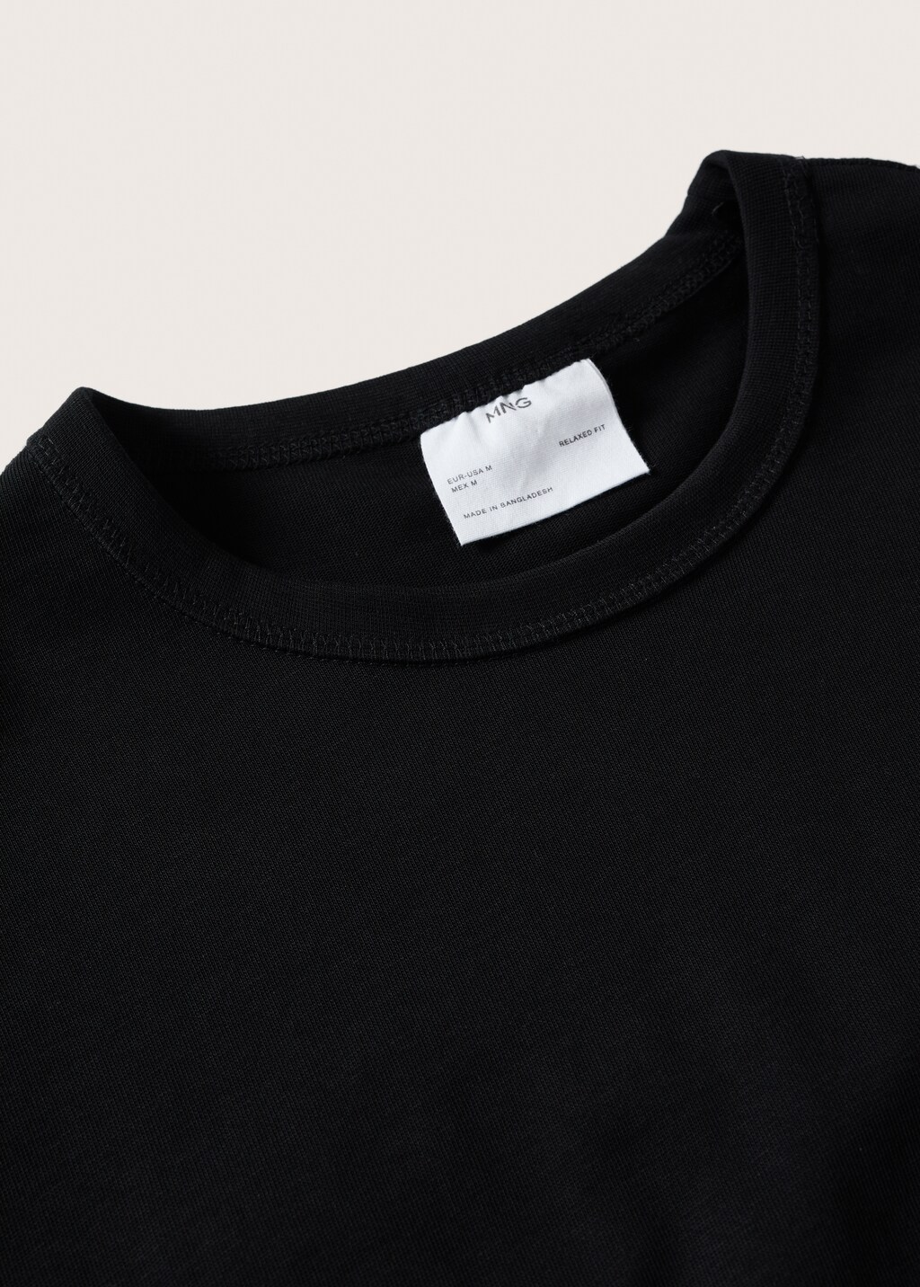 Relaxed fit cotton t-shirt - Details of the article 8