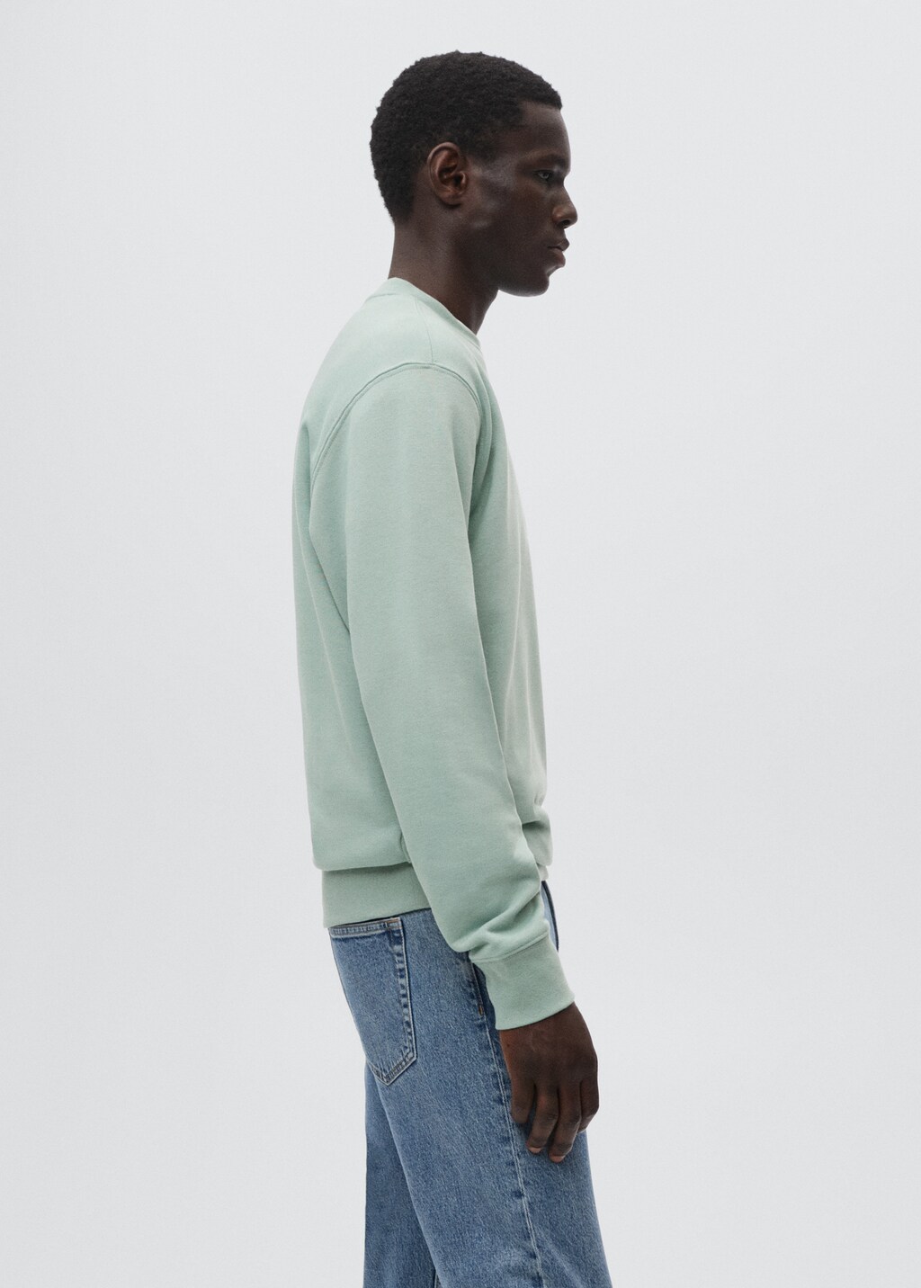 Lightweight cotton sweatshirt - Details of the article 2