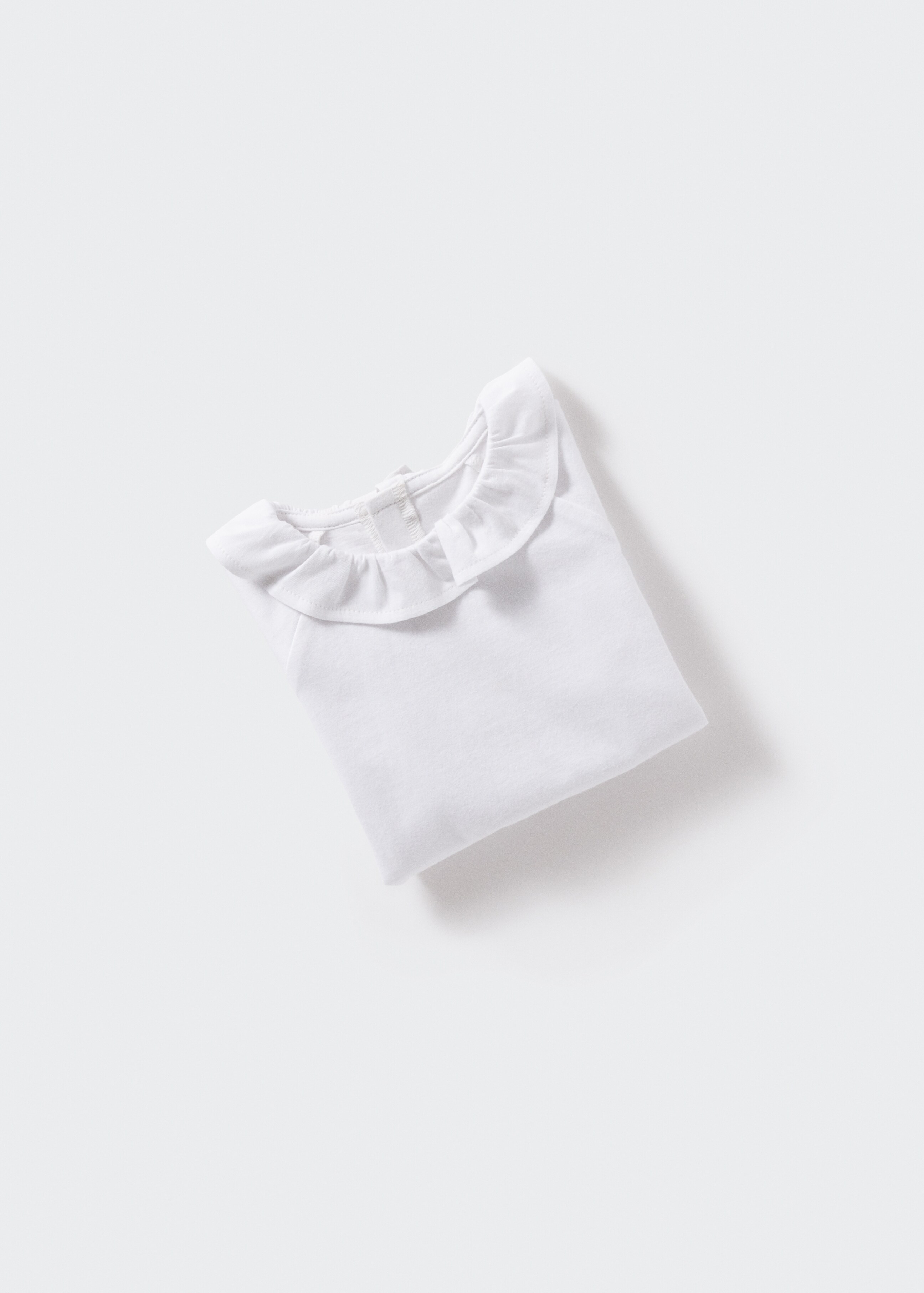 Frills cotton t-shirt - Details of the article 8