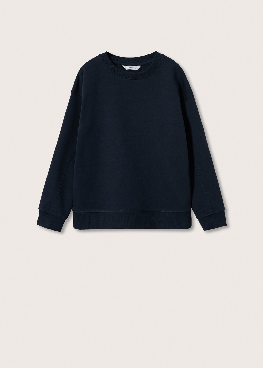 Basic katoenen sweatshirt - Artikel zonder model